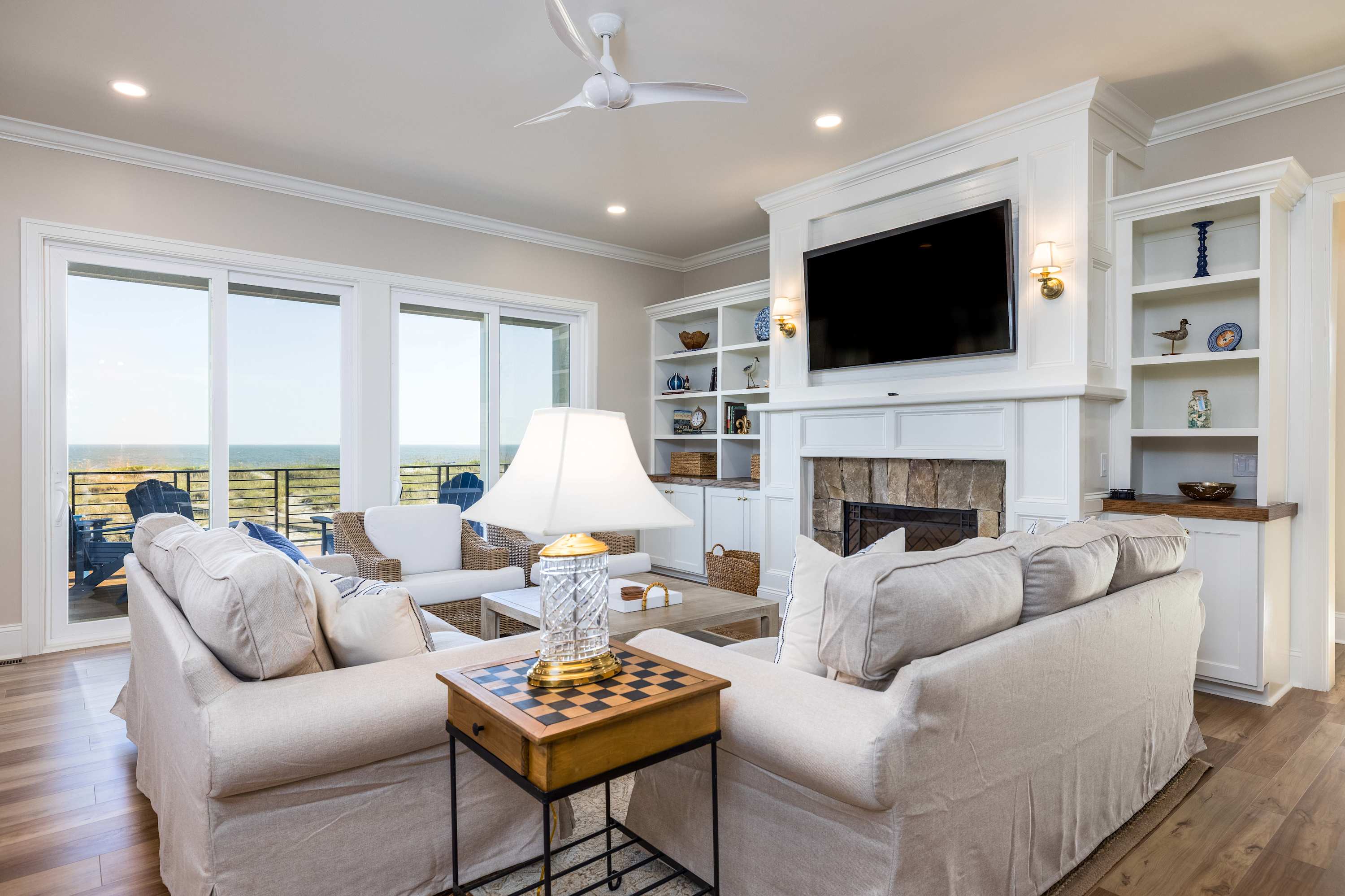 Living Room with Access to Decks 