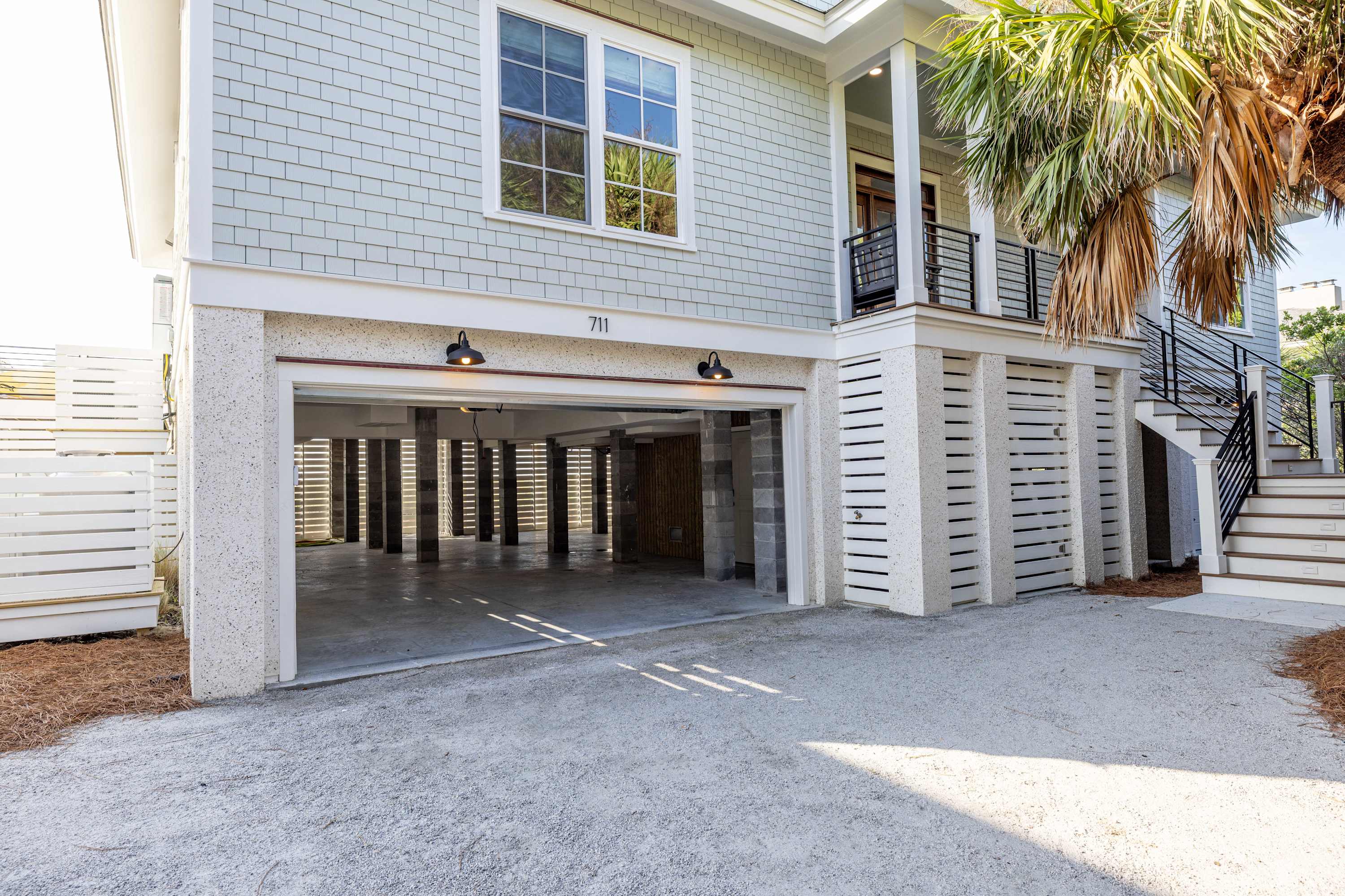 Garage and 4 Parking Spaces