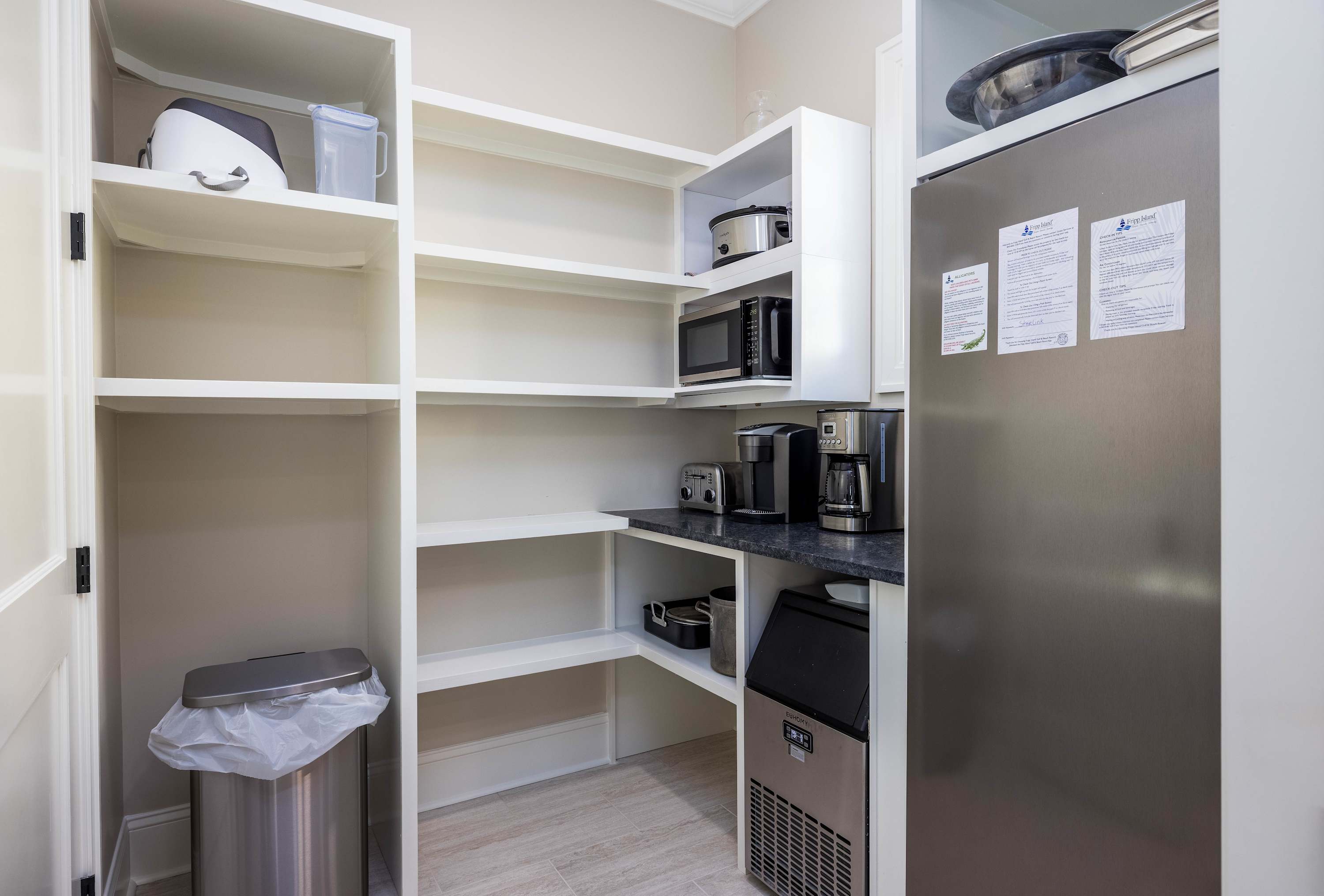 Pantry with Extra Refrigerator