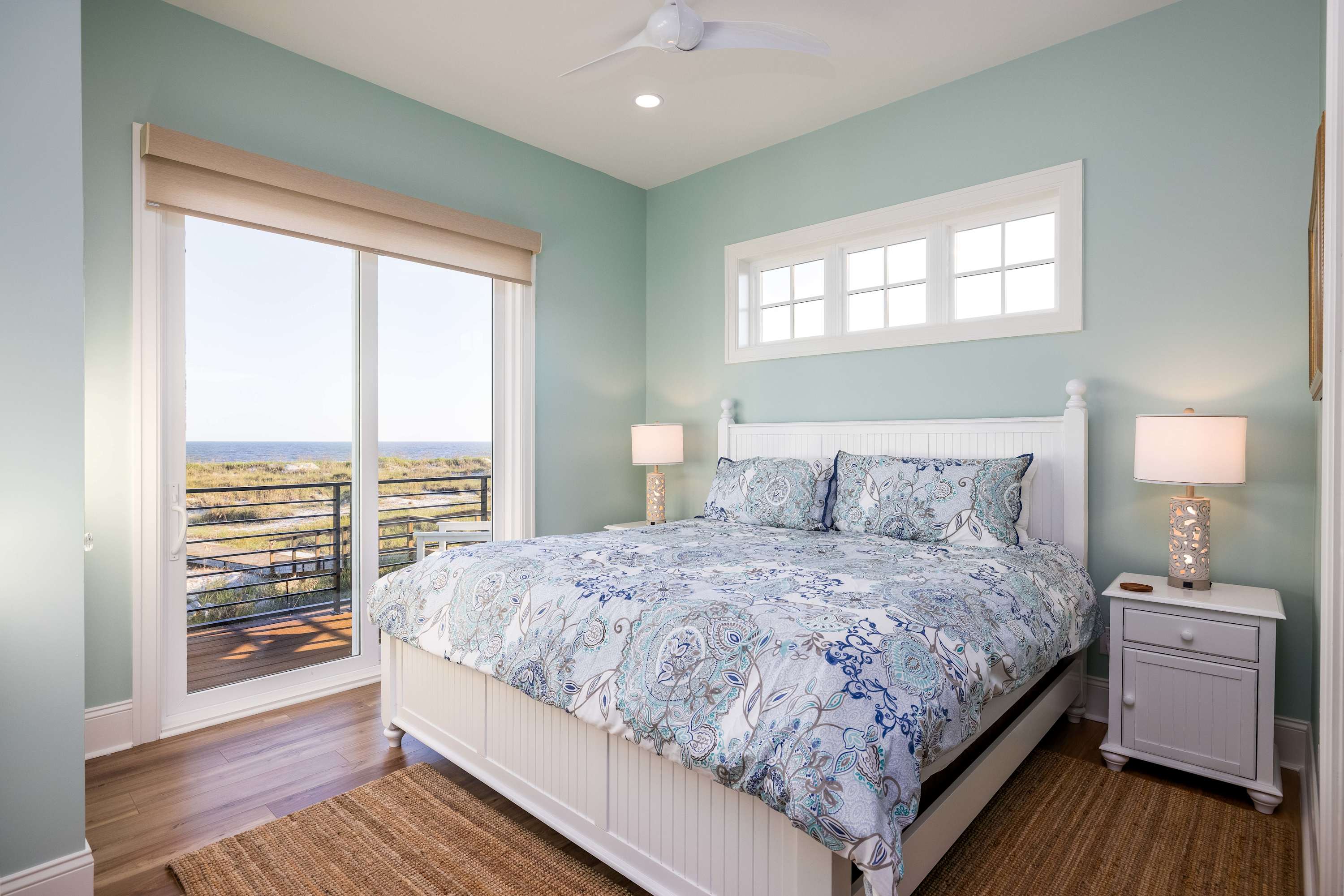 1st Level Oceanside Primary 1 with King Bed, Full En Suite Bathroom and Deck Access