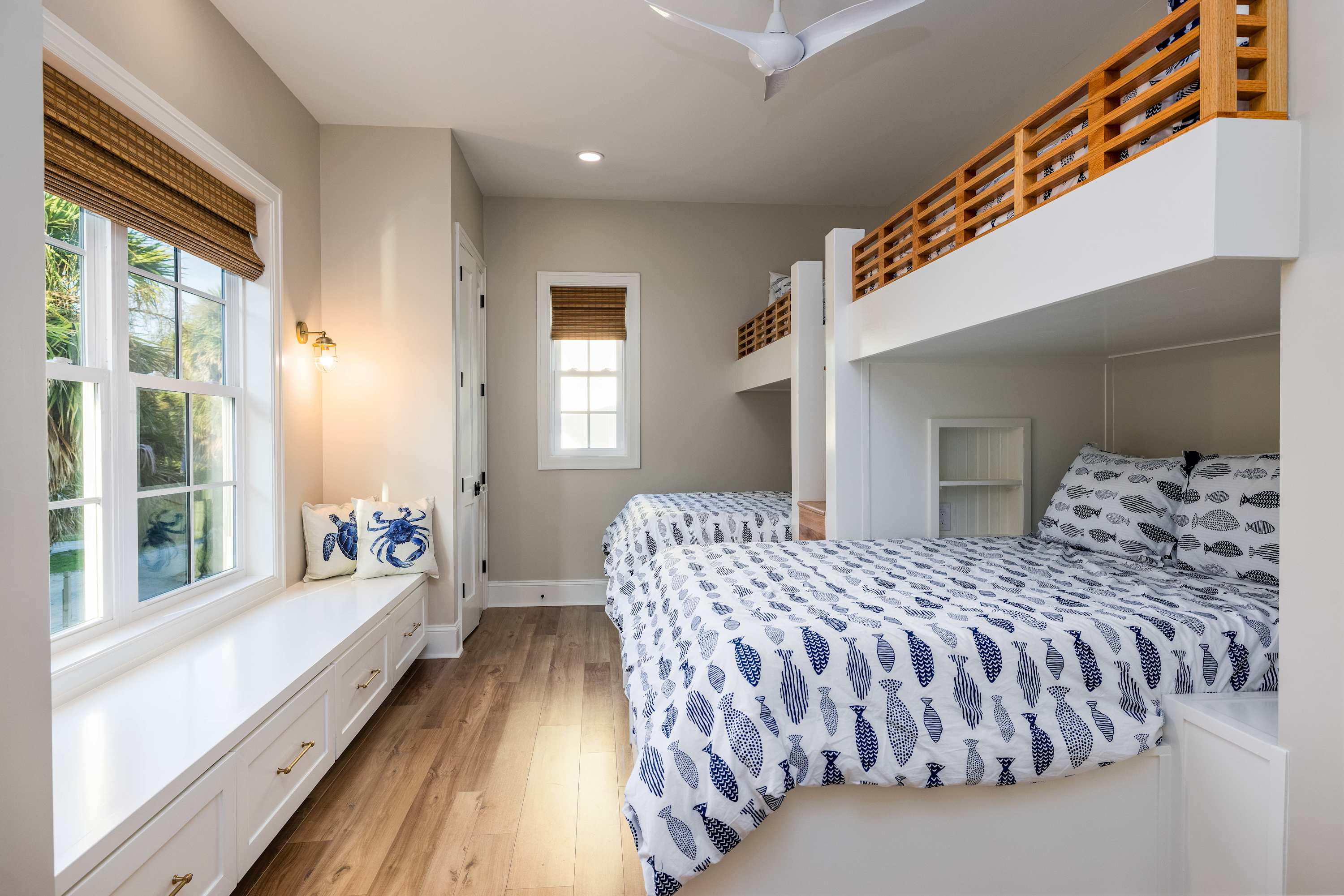 Bunk Room with 2 Twin over Double Bunks and Full En Suite Bathroom