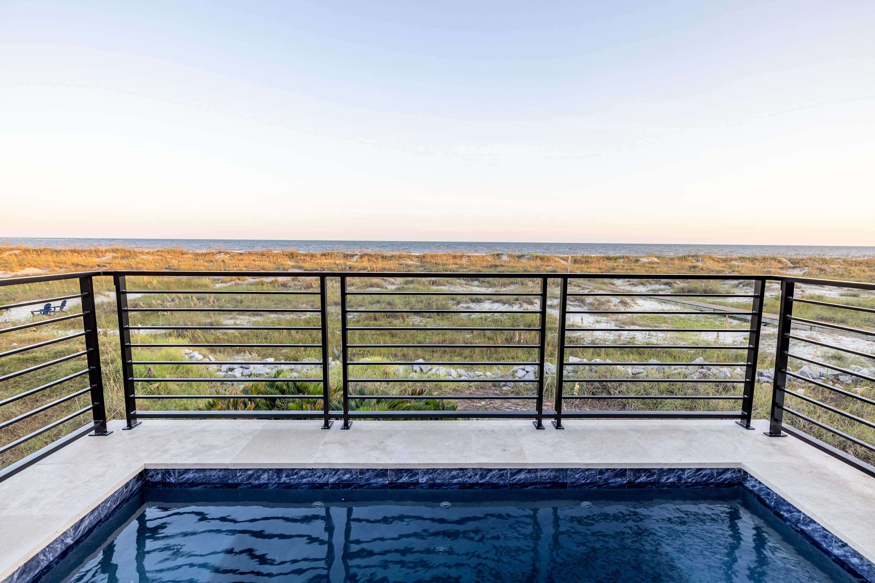 Dipping Pool off Screened Porch