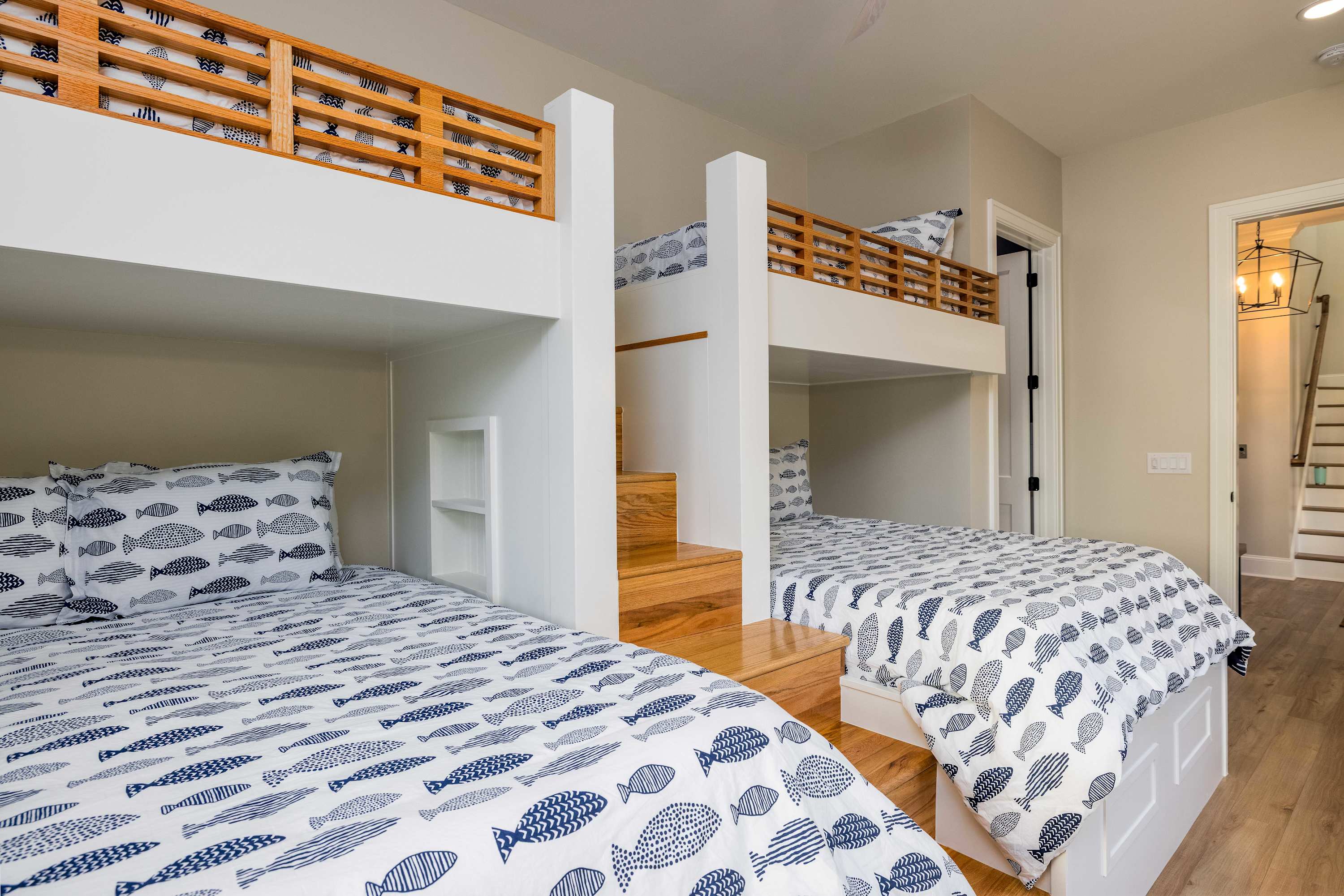 Bunk Room with 2 Twin over Double Bunks and Full En Suite Bathroom