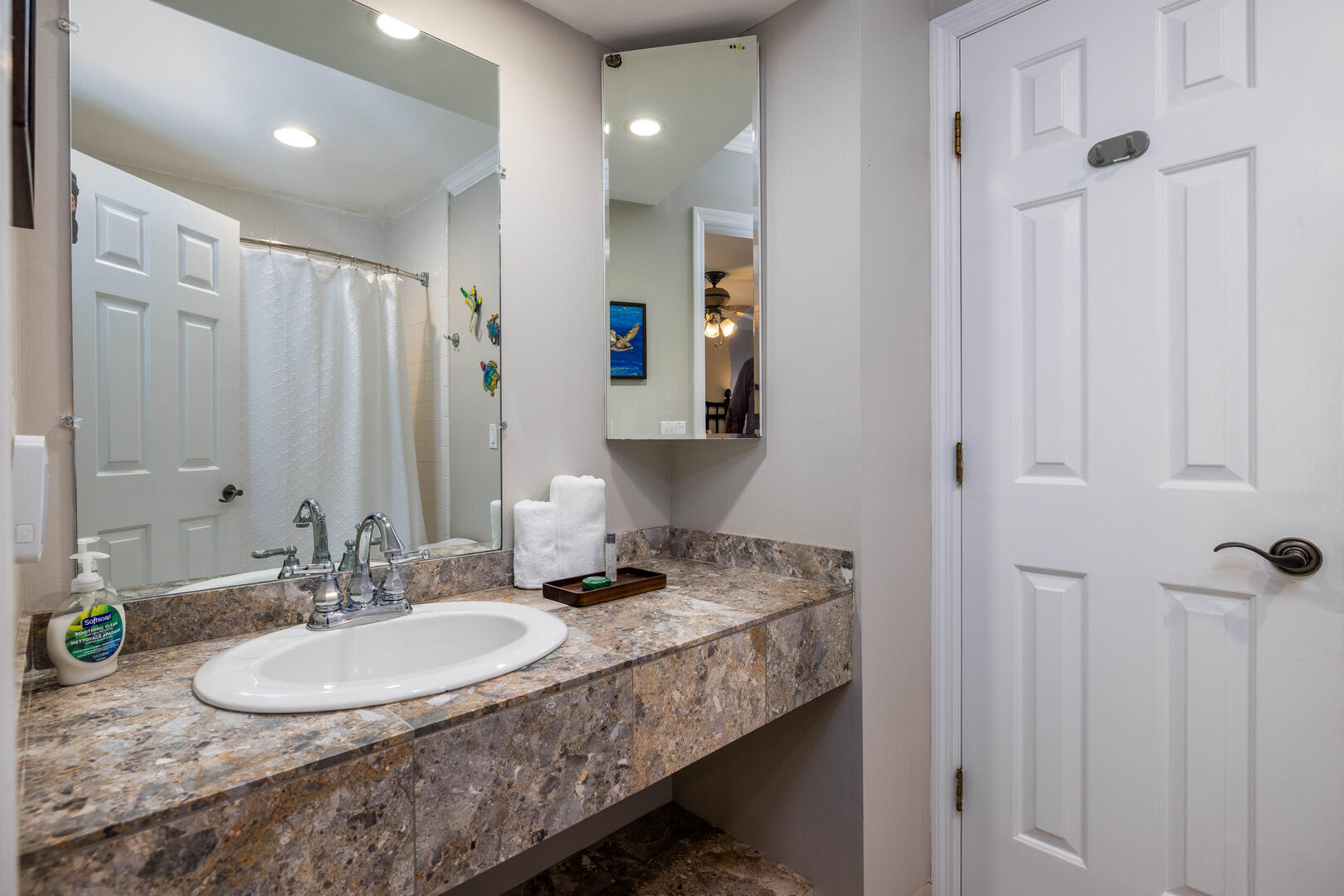 Jack and Jill Full En Suite Bathroom with Primary