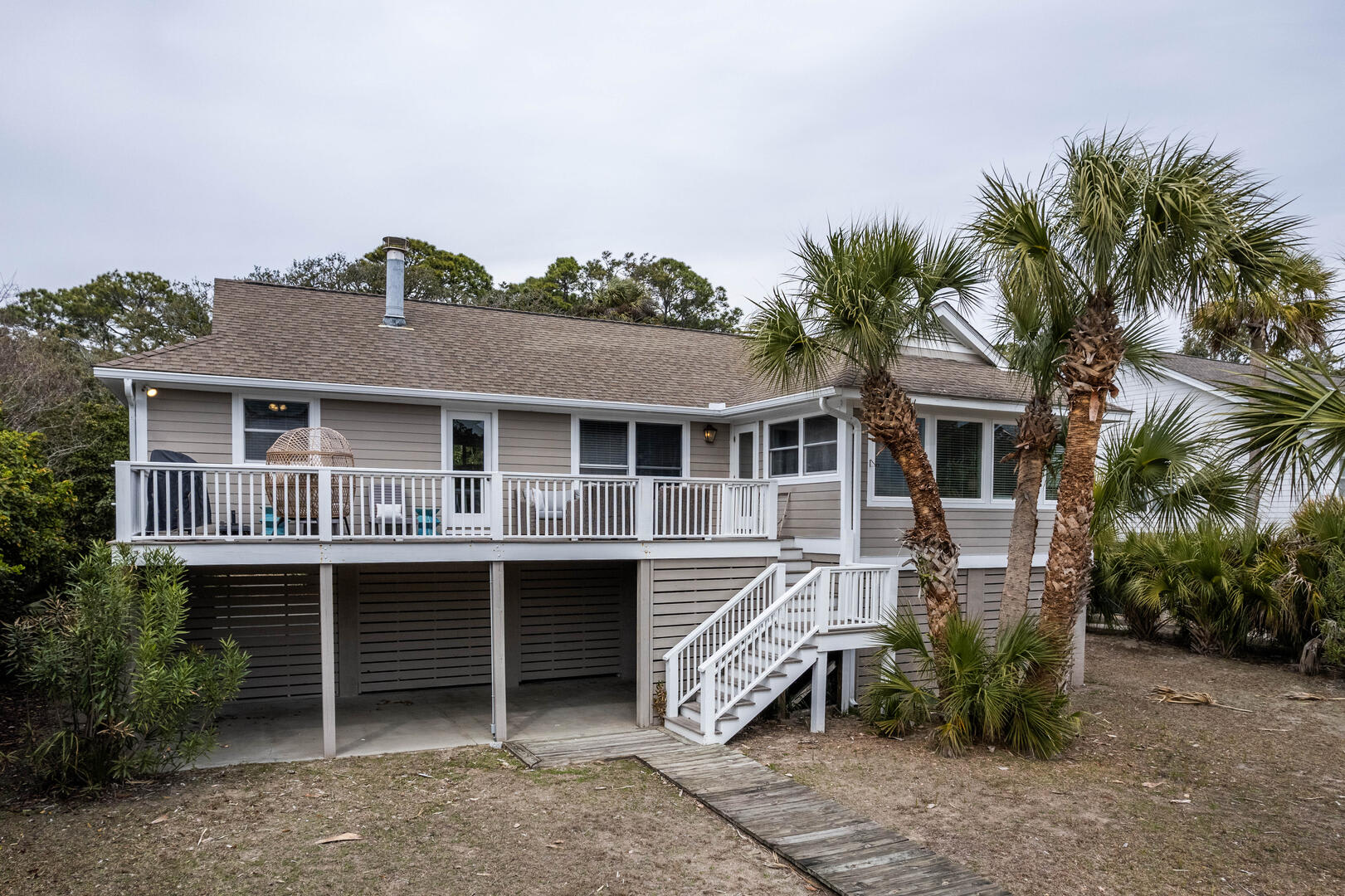 Aerial View Back of the House