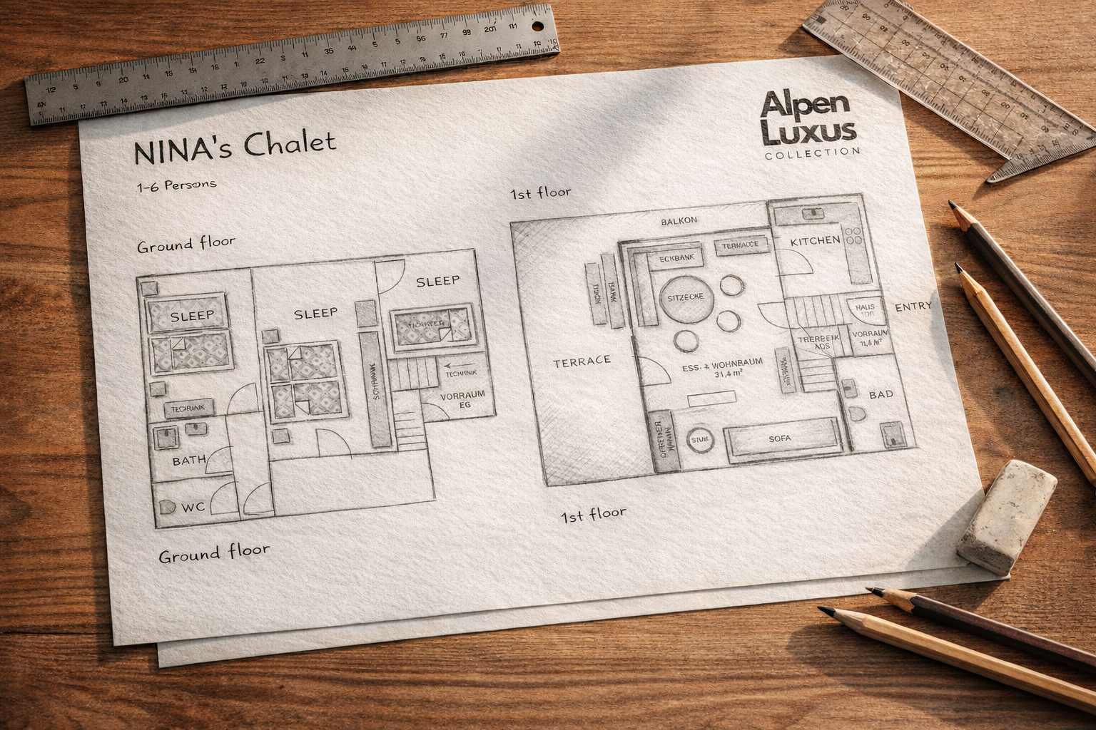 NINAS Chalet. – Ansicht 5