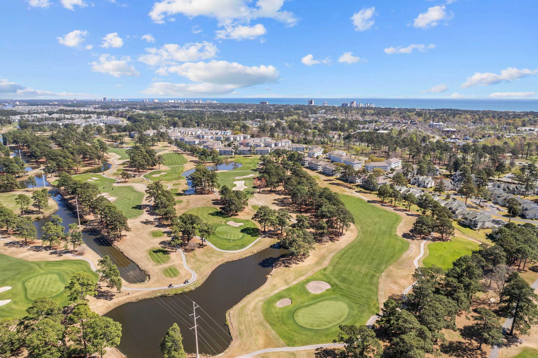 Fairway Breeze Retreat with Pond and Golf Views