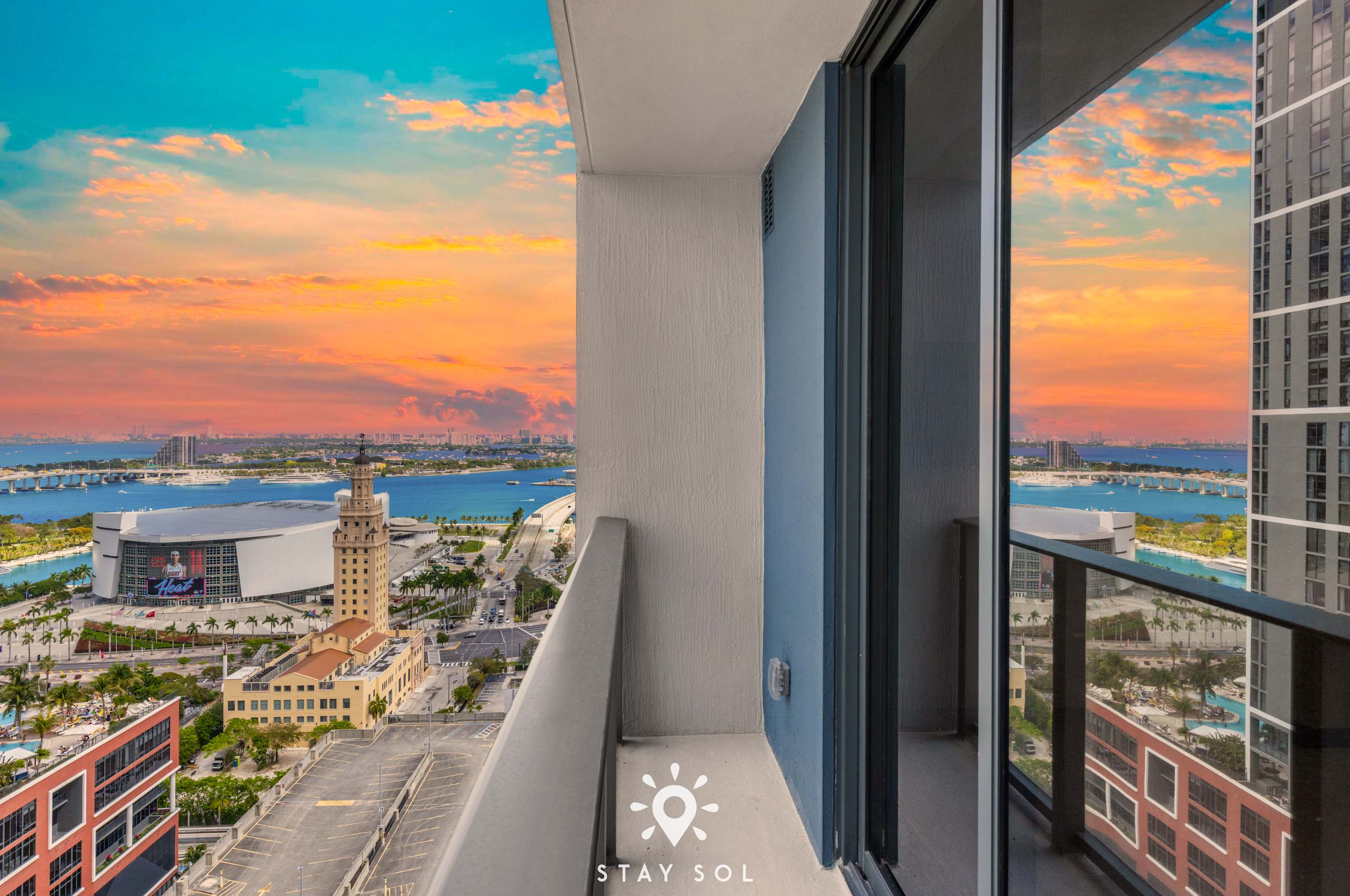 Floor-to-Ceiling Light Chic Miami Studio