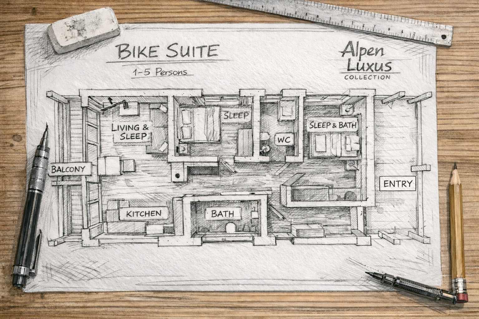 BIKE SUITE – Ansicht 5