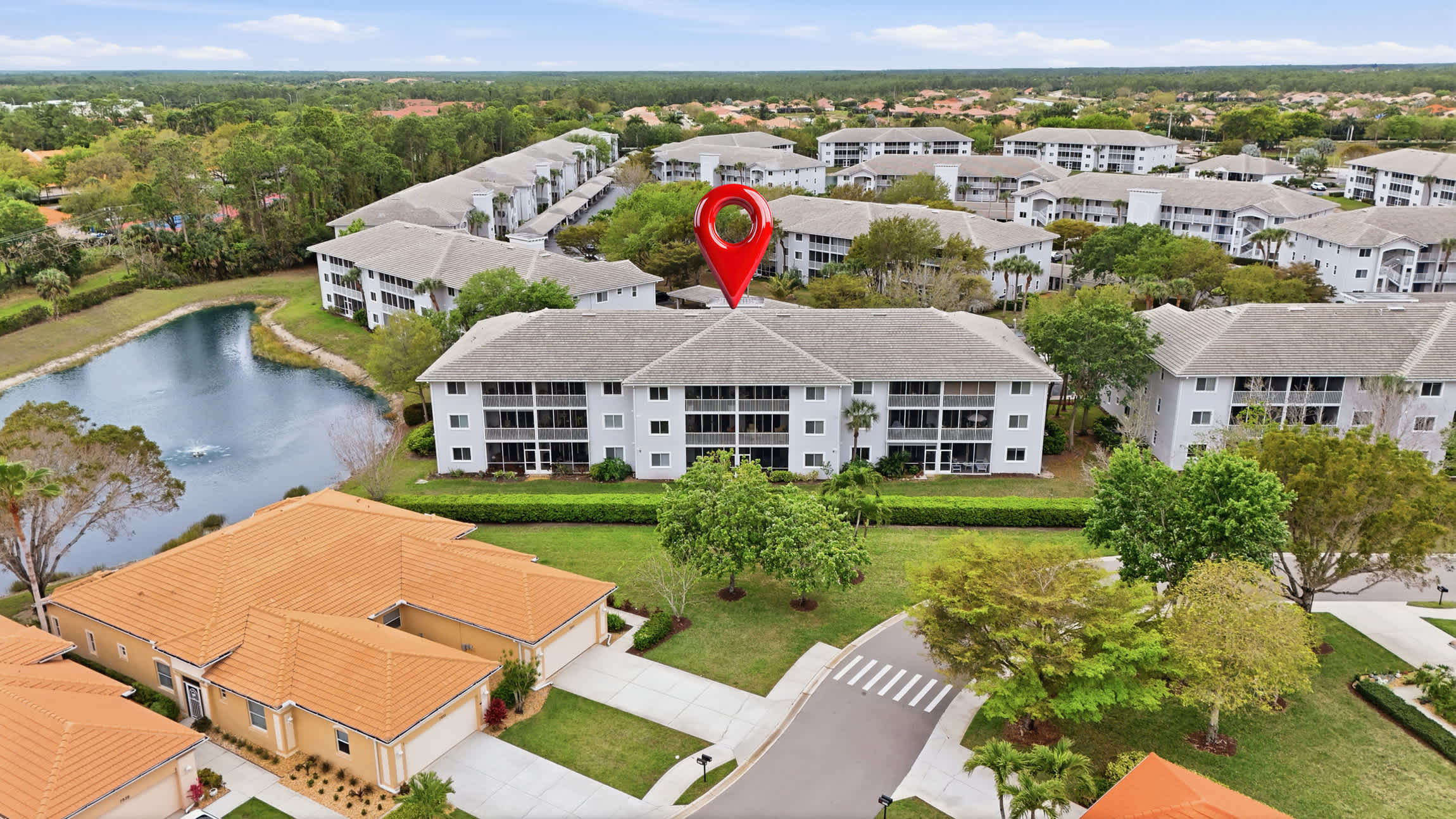 First Floor 2 BR Den Bright End Unit Near Downtown Naples | Photo 31