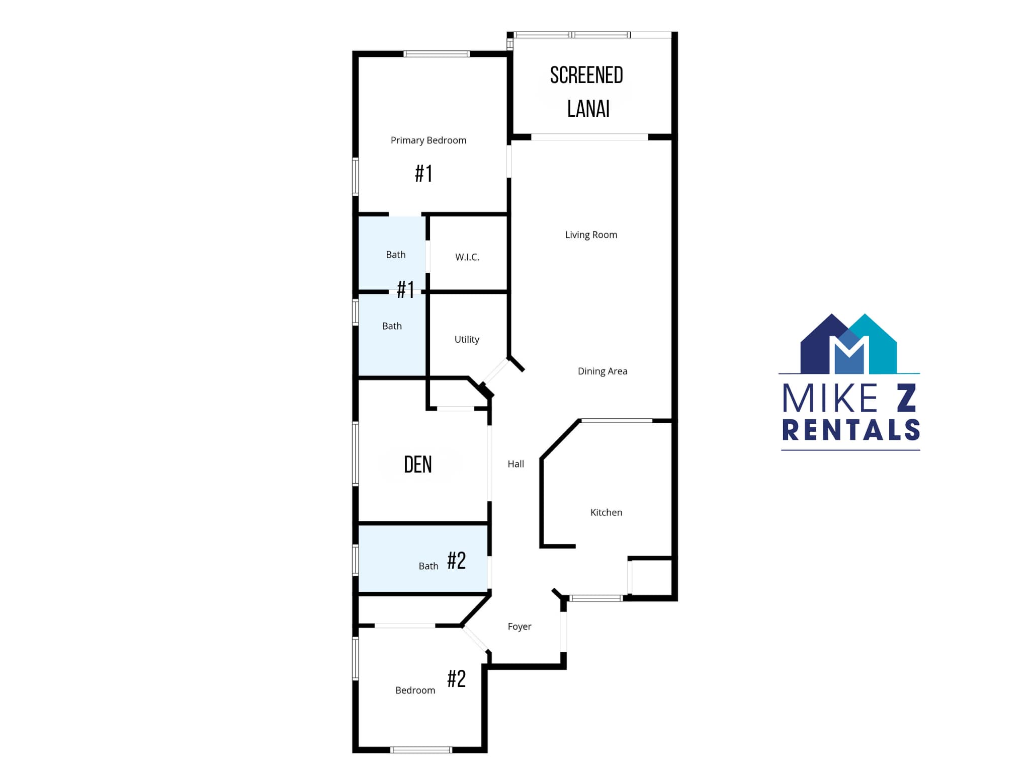 First Floor 2 BR Den Bright End Unit Near Downtown Naples | Photo 26