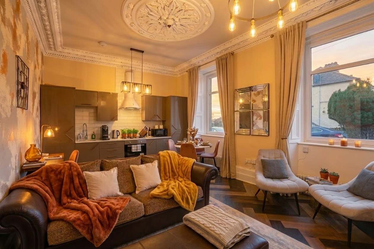 View 2BR for 4, Free Parking, Nr Dalhousie Castle in Engine Road EH23 4AB 2BR for 4, Free Parking, Nr Dalhousie Castle in Engine Road EH23 4AB - Property image 14 - VivreStays