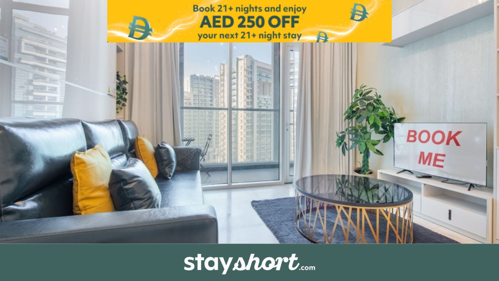 Free housekeeping visits during your stay - StayShort - Awesome Studio Apartment with Burj Khalifa View at Business Bay! — Business Bay, Dubai — vacation rental