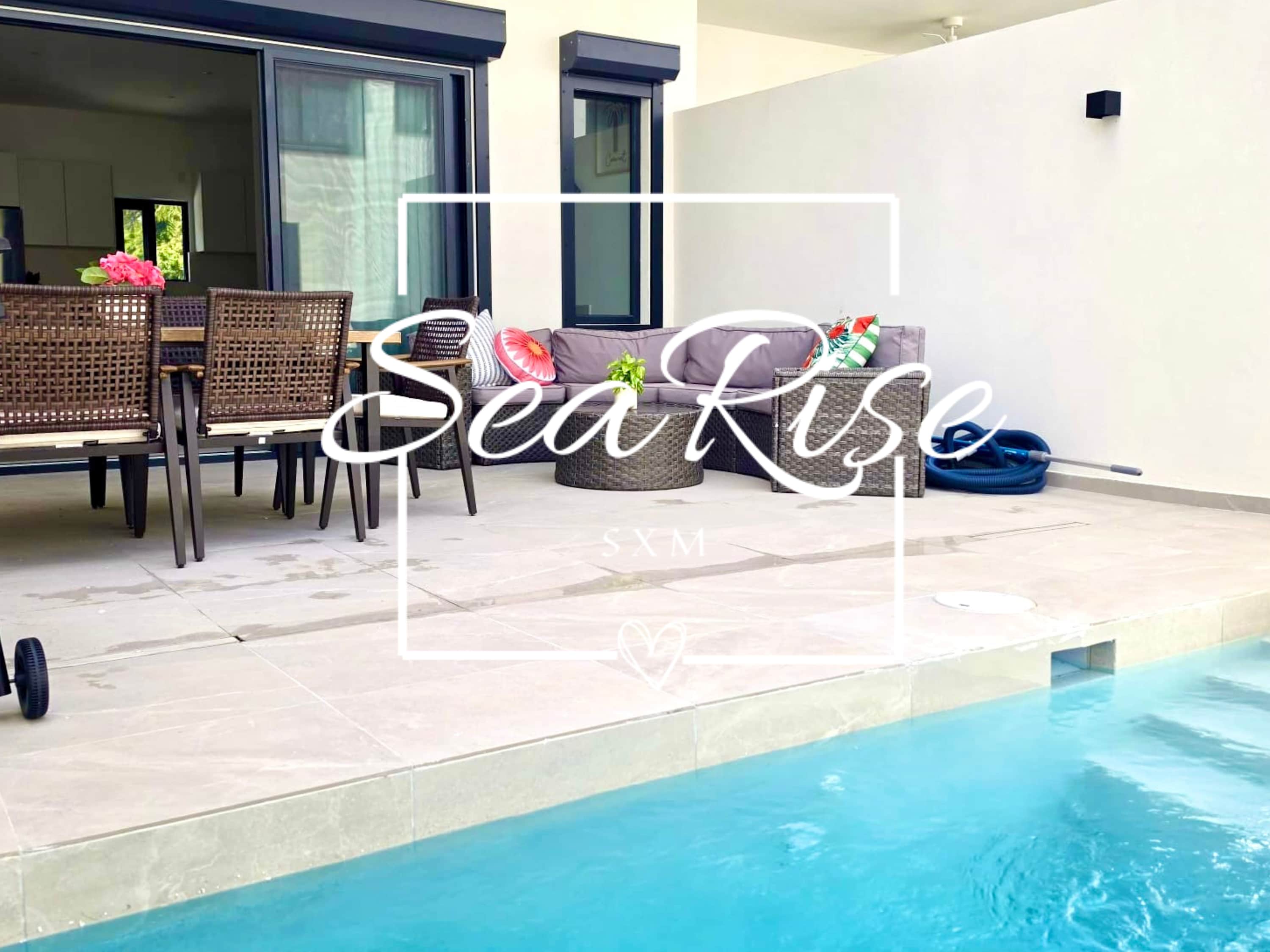 SeaRise New Home in Cupecoy with Private Pool