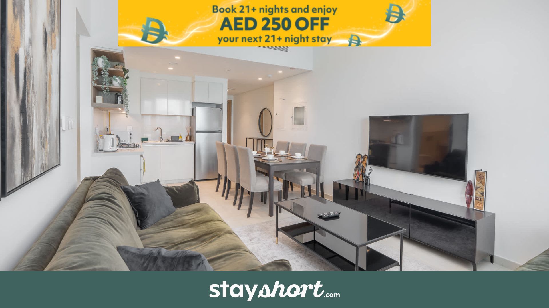 Free housekeeping visits during your stay - StayShort - Exclusive Sleeps 2 Apartment close to Burj Khalifa! — Downtown, Dubai — vacation rental