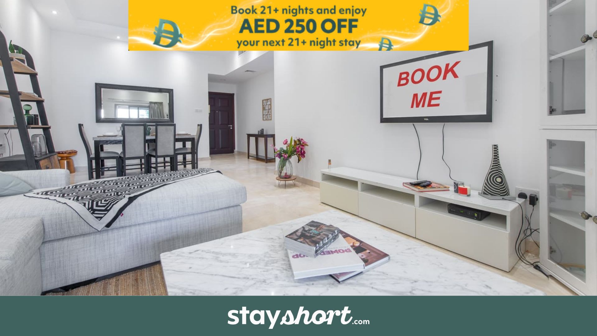Free housekeeping visits during your stay - StayShort - Stylish 2BR Dubai Marina Stay Balcony Views — Dubai Marina, Dubai Marina — vacation rental