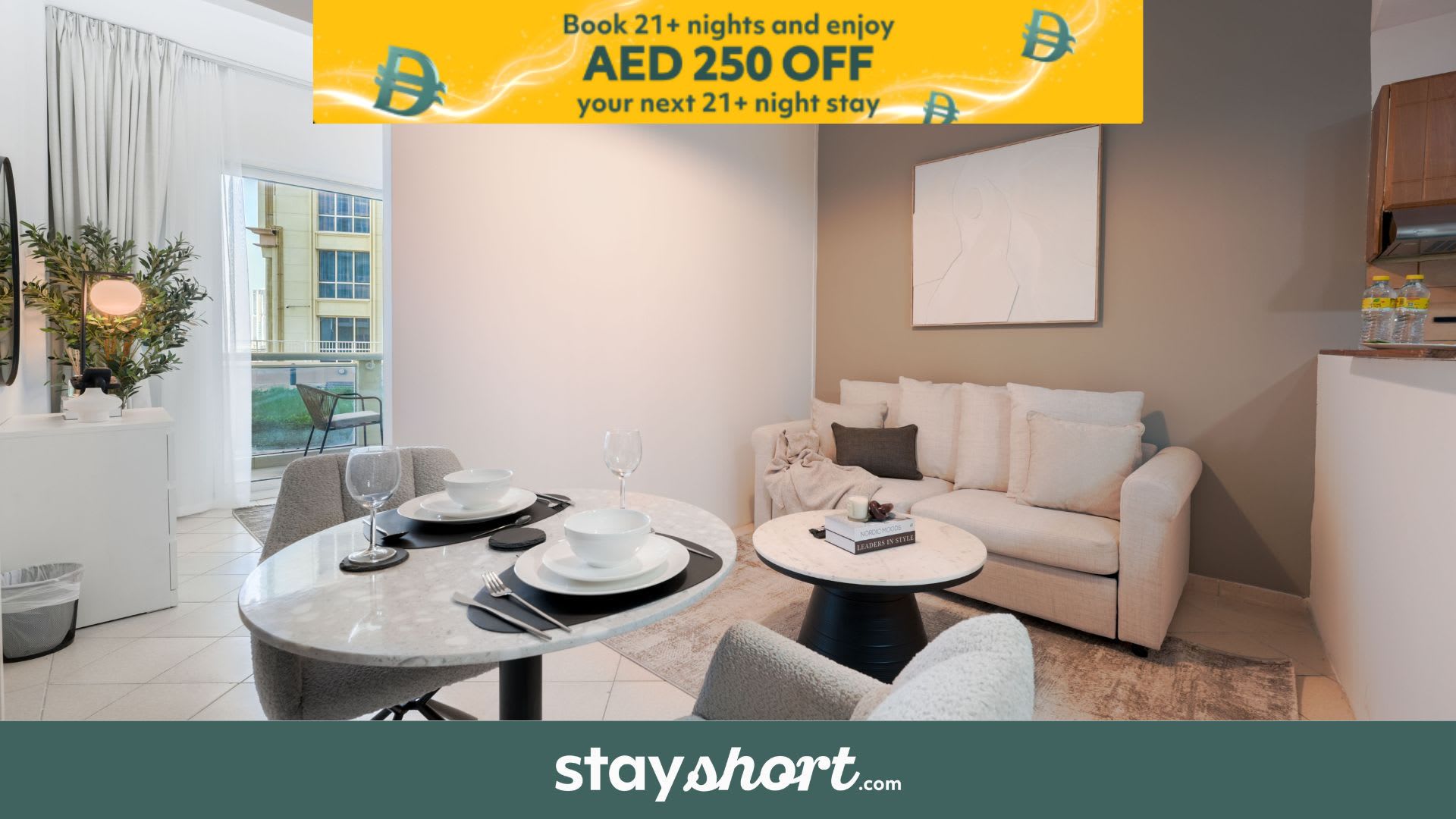 Free Housekeeping Visits During Your Stay - StayShort - Inviting Studio in Production City for 4 — Production City, Dubai — vacation rental