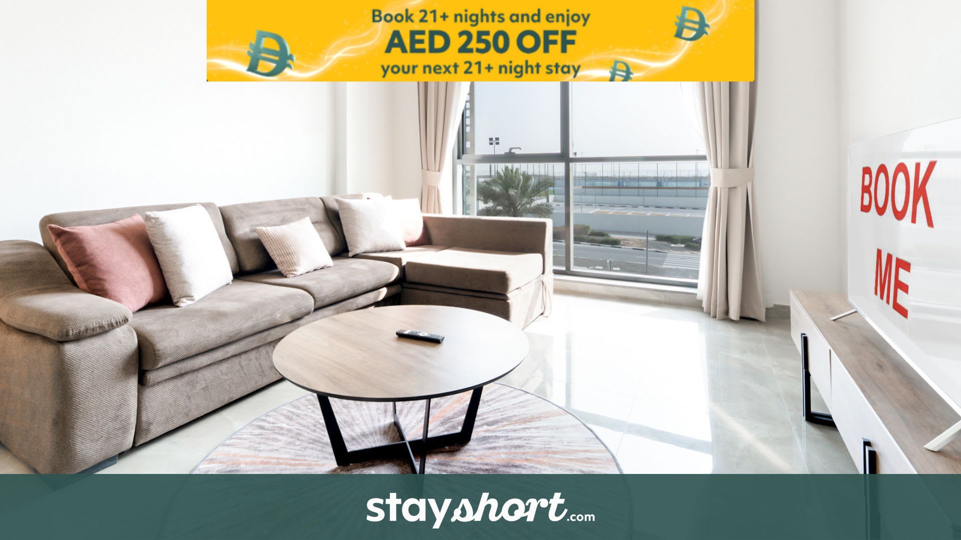 Free housekeeping visits during your stay - StayShort - Modern 2BR Retreat in Dubai South for 6 — Dubai South, Dubai — vacation rental