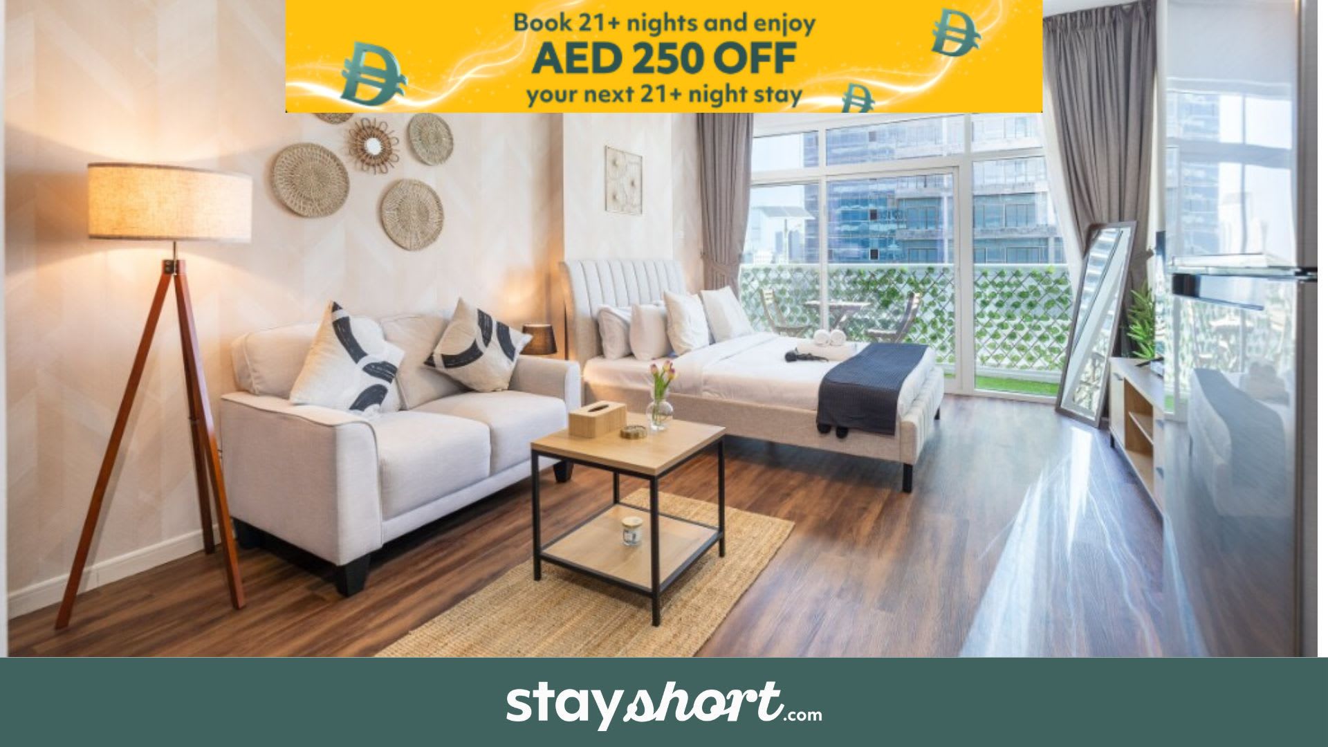 Free housekeeping visits during your stay - StayShort - Calm Studio Apartment Right by the Golf Courses in Sports City — Sports City, Dubai — vacation rental