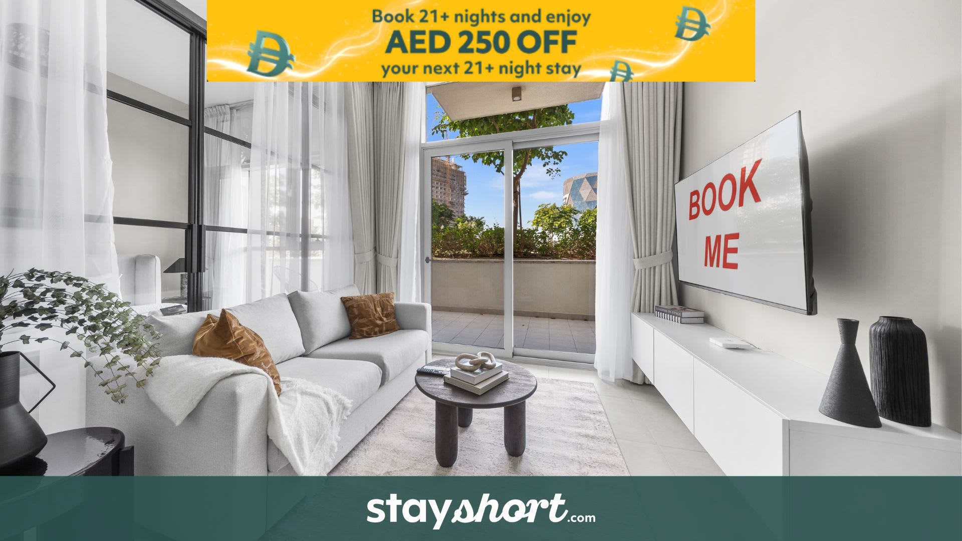 Free housekeeping visits during your stay - StayShort - 2 Bedroom sleeps 6 in Dubai Hills! — Dubai Hills, Dubai — vacation rental