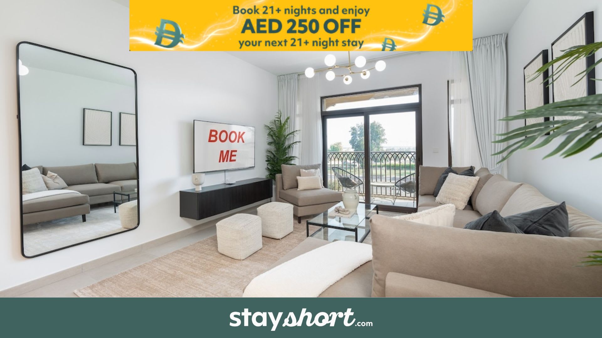 Free housekeeping visits during your stay - StayShort - Warm and Earthy 1-Bedroom Apartment Perfect for Family in Madinat Jumeirah Living! — Madinat Jumeirah Living, Dubai — vacation rental
