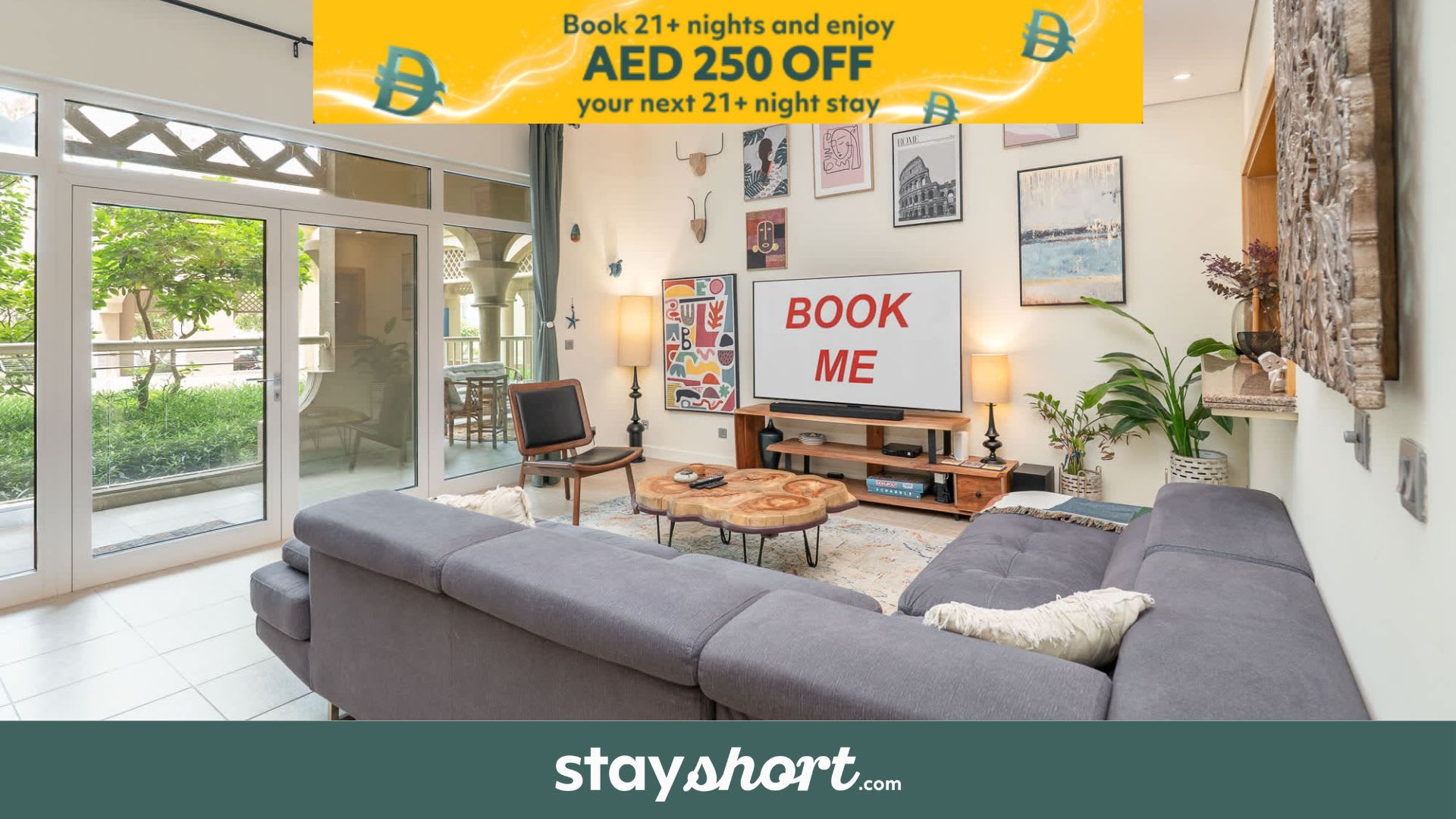 Free housekeeping visits during your stay - StayShort - 2 Bed in Palm Jumeirah Sleeps 4 with Beach Access — Palm Jumeirah, Dubai — vacation rental
