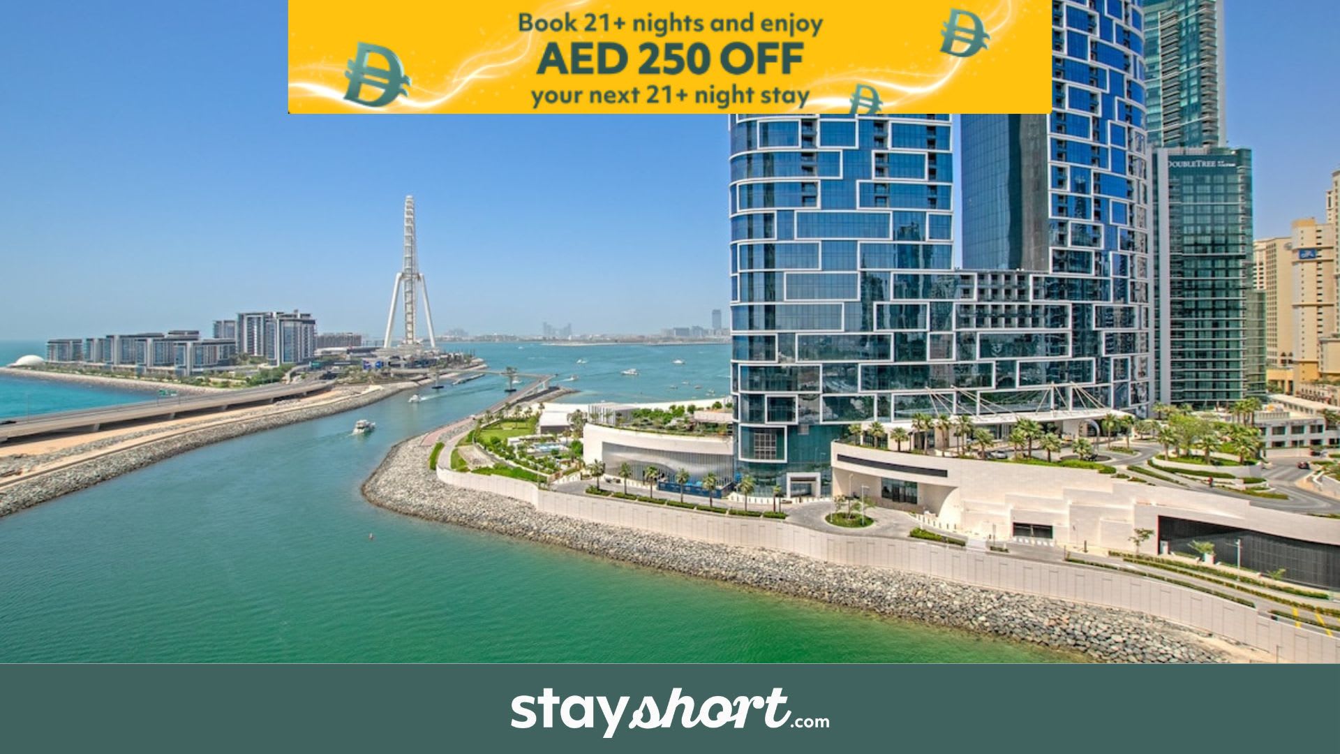 Free housekeeping visits during your stay - StayShort - Spacious 2BR in Dubai Marina Luxury Living — Dubai Marina, Dubai — vacation rental