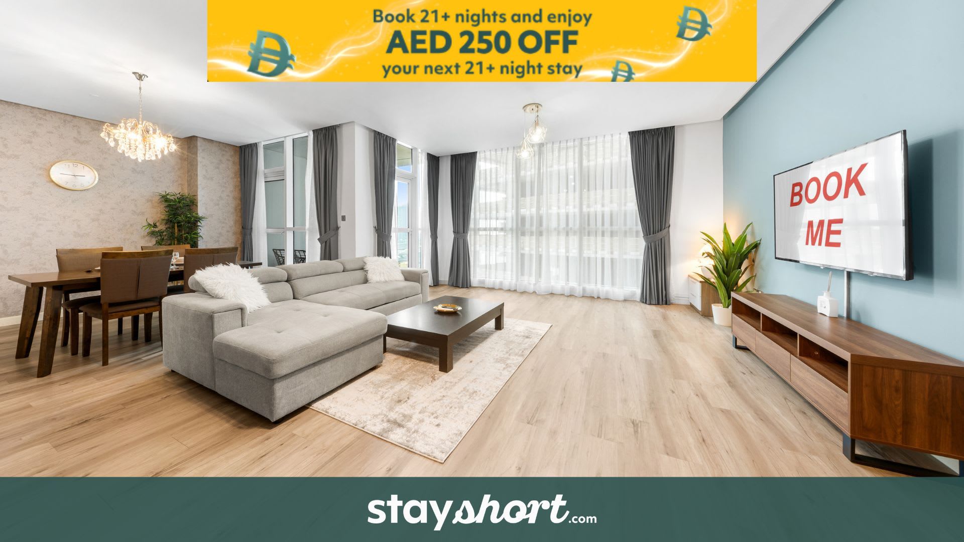 Free housekeeping visits during your stay - StayShort - 2 Bed in Dubai Marina that Sleeps 6 — Dubai Marina, Dubai — vacation rental