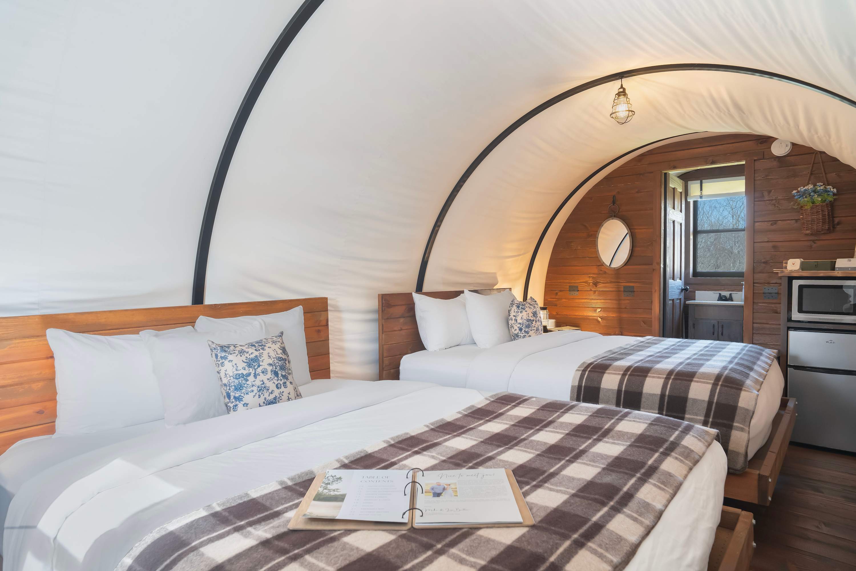 Group Glamping Wagon | Hiking + Lake Access
