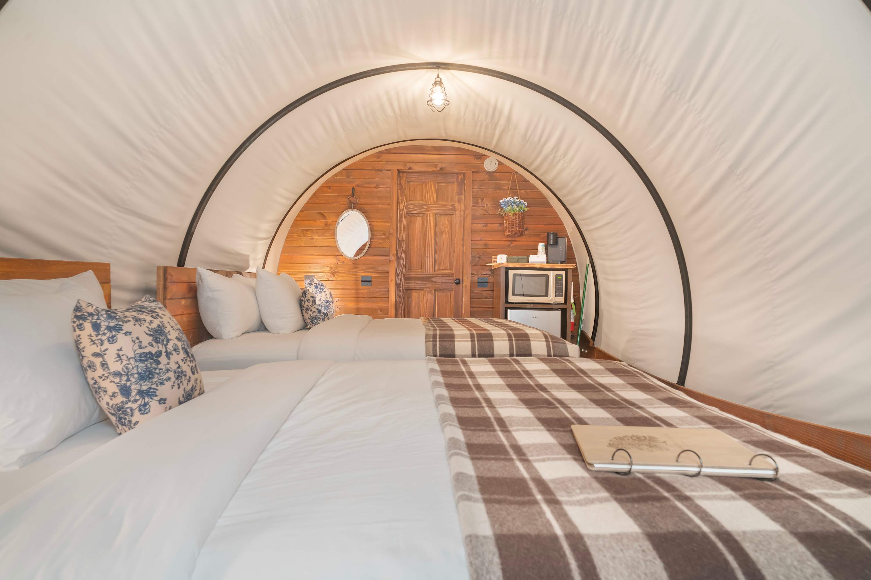Group Glamping Wagon | Hiking + Lake Access