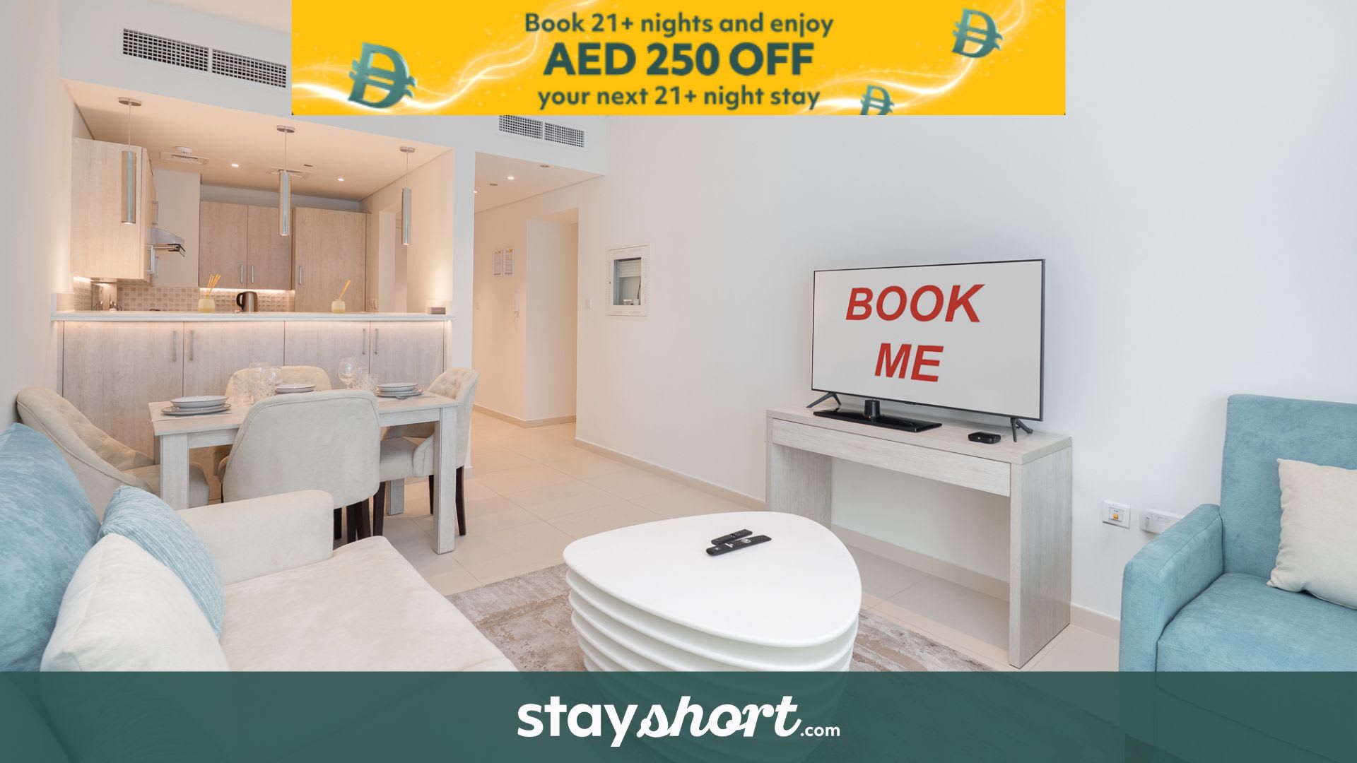 Free housekeeping visits during your stay - Stayshort - Prime 2 Bedroom Sleeps 4 in Palm Jumeirah — Palm Jumeirah, Dubai — vacation rental