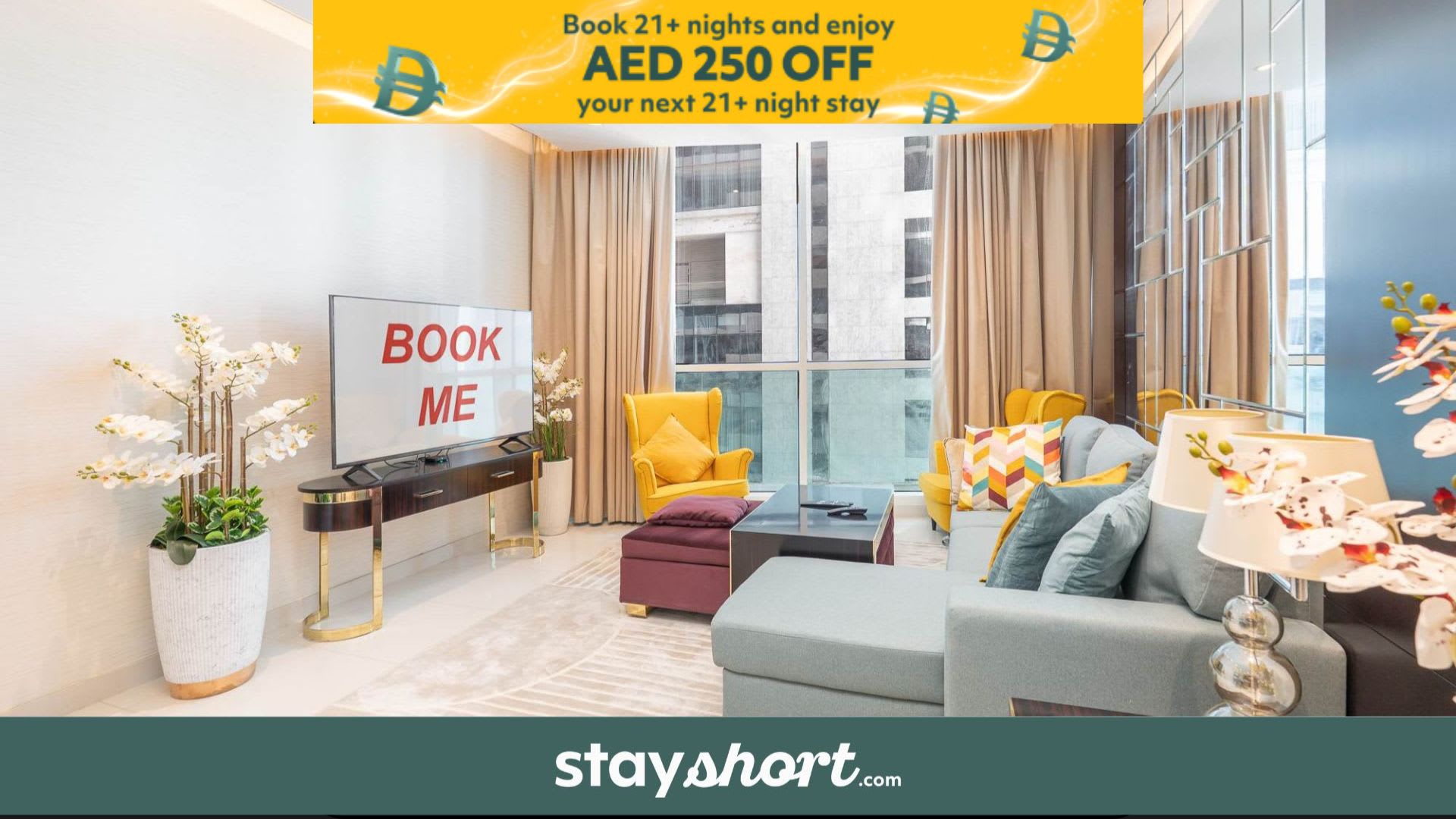 Free housekeeping visits during your stay - StayShort - Spacious and Modern 3 Bedroom Perfect for Family — Downtown, Dubai — vacation rental