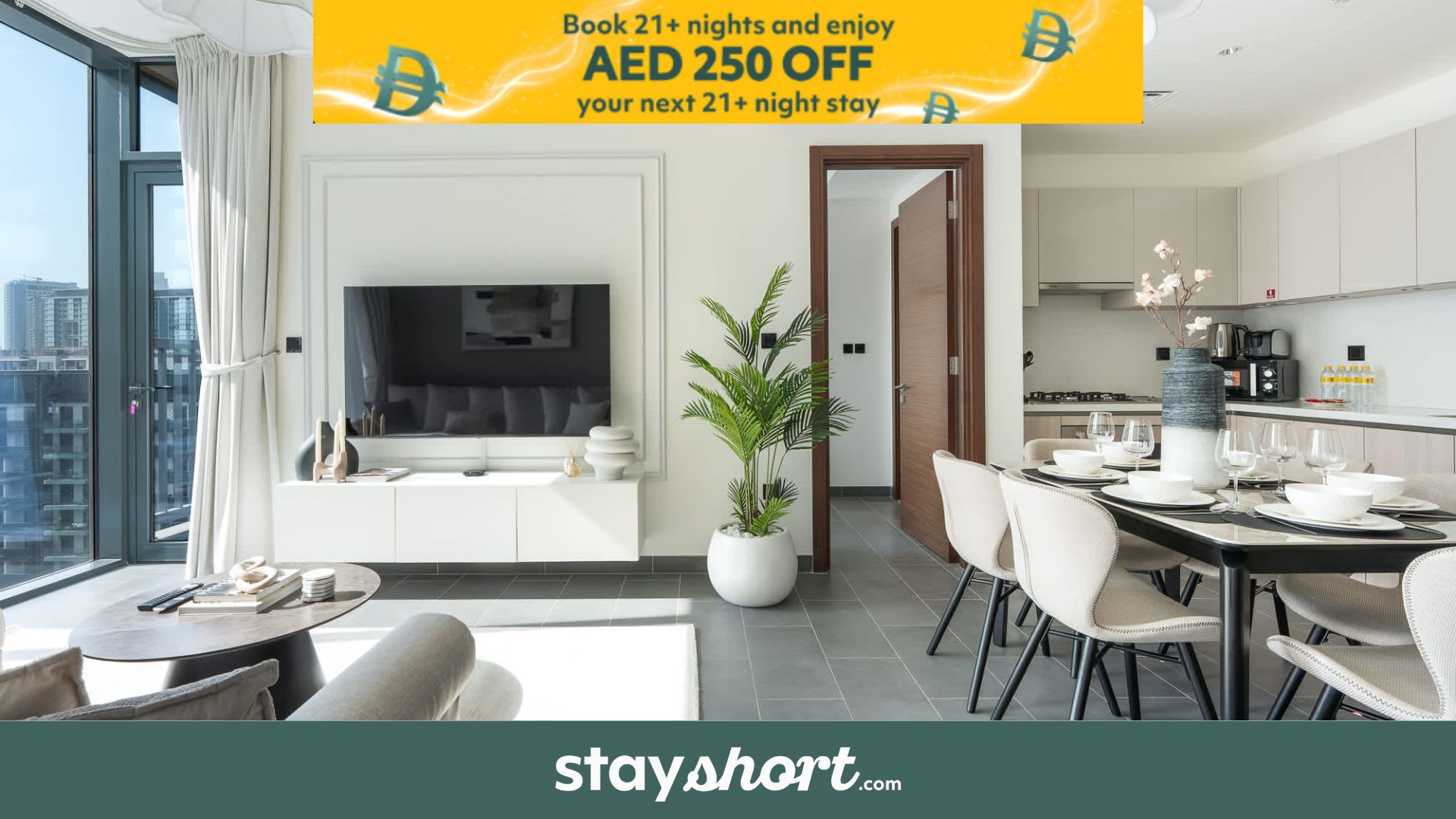 Free housekeeping visits during your stay - StayShort - Premium Meydan One Stay Perfect for 6 Guests — Meydan, Dubai — vacation rental