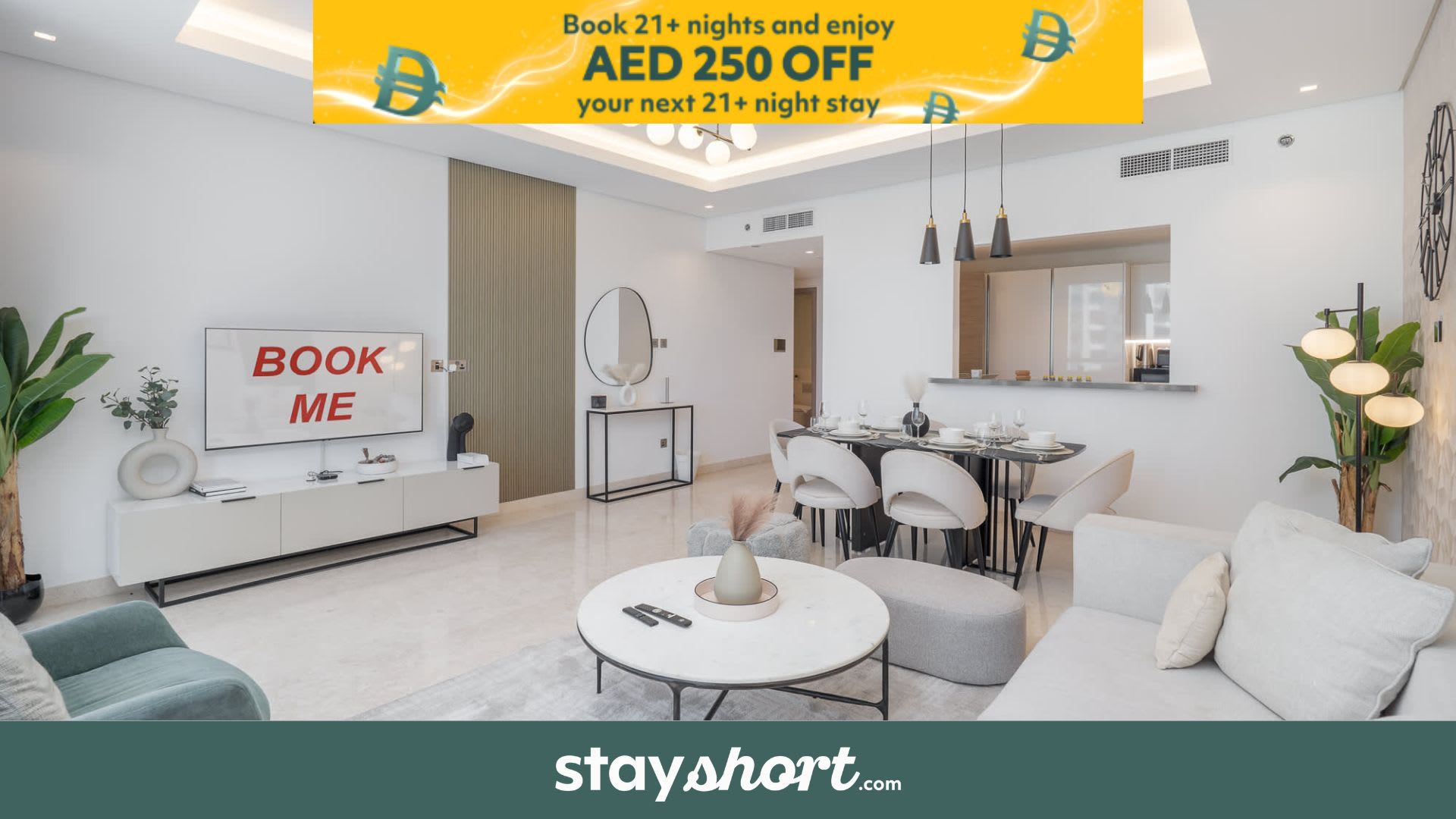 Free housekeeping visits during your stay - StayShort - 3 Bedroom Apartment in Sterling West with Full Burj Khalifa Views — Business Bay, Dubai — vacation rental