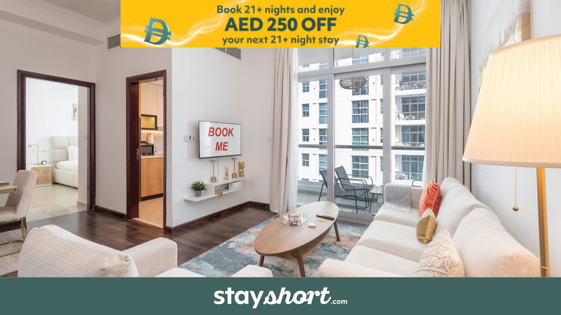 Free housekeeping visits during your stay - StayShort - Extraordinary 1BR Apartment with Marina Views! — Dubai Marina, دبي — vacation rental
