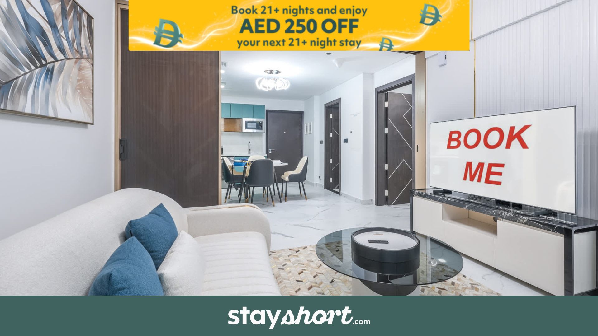 Free housekeeping visits during your stay - StayShort - 1BR in Arjan Sleeps 2 with City Views — Arjan, Dubai — vacation rental