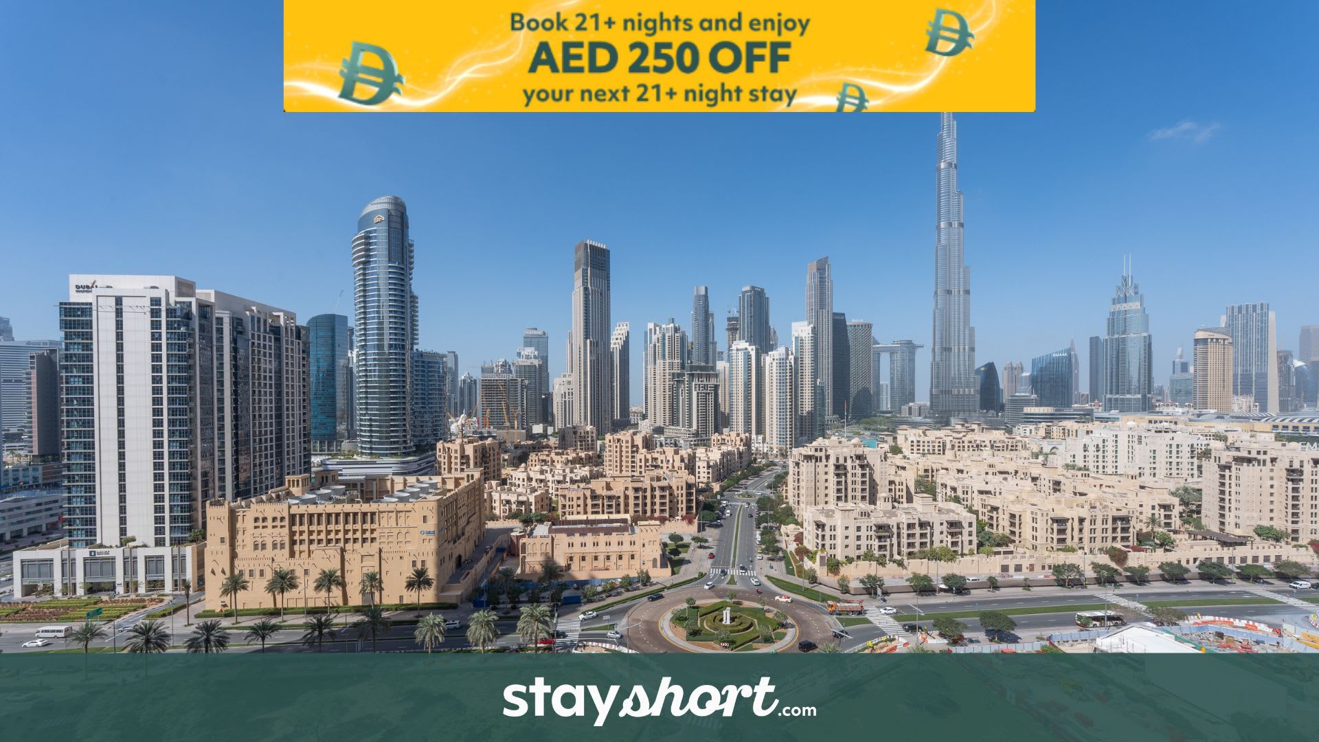 Free housekeeping visits during your stay - StayShort - 2 Bed in Downtown Dubai that Sleeps 4 with Burj Khalifa View. — Downtown, Dubai — vacation rental