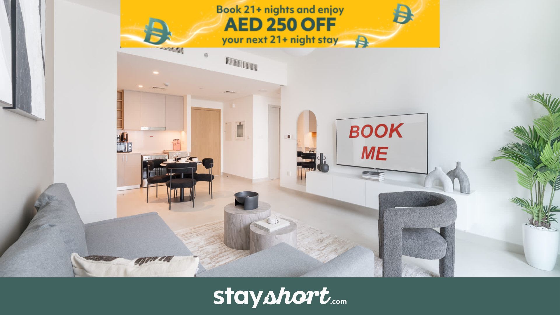 Free housekeeping visits during your stay - StayShort - Creek Harbour Sleeps 4 with City Views! — Creek Harbour, Dubai — vacation rental