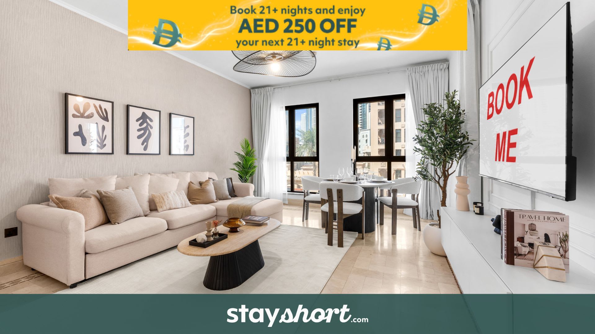 Free housekeeping visits during your stay - StayShort - Luxurious 1 Bed in Old Town, that Sleeps 4 and Close to Burj Khalifa — Downtown, Dubai — vacation rental