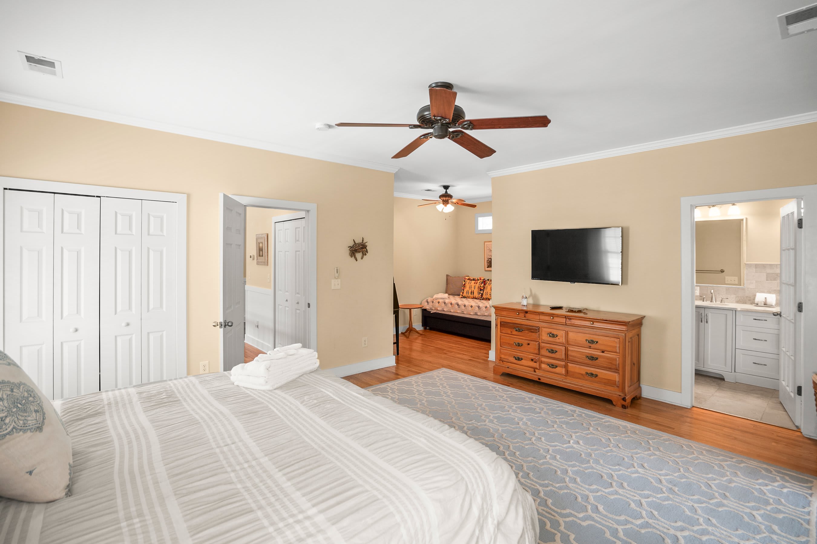 Primary Bedroom with Twin Daybed and Twin Trundle