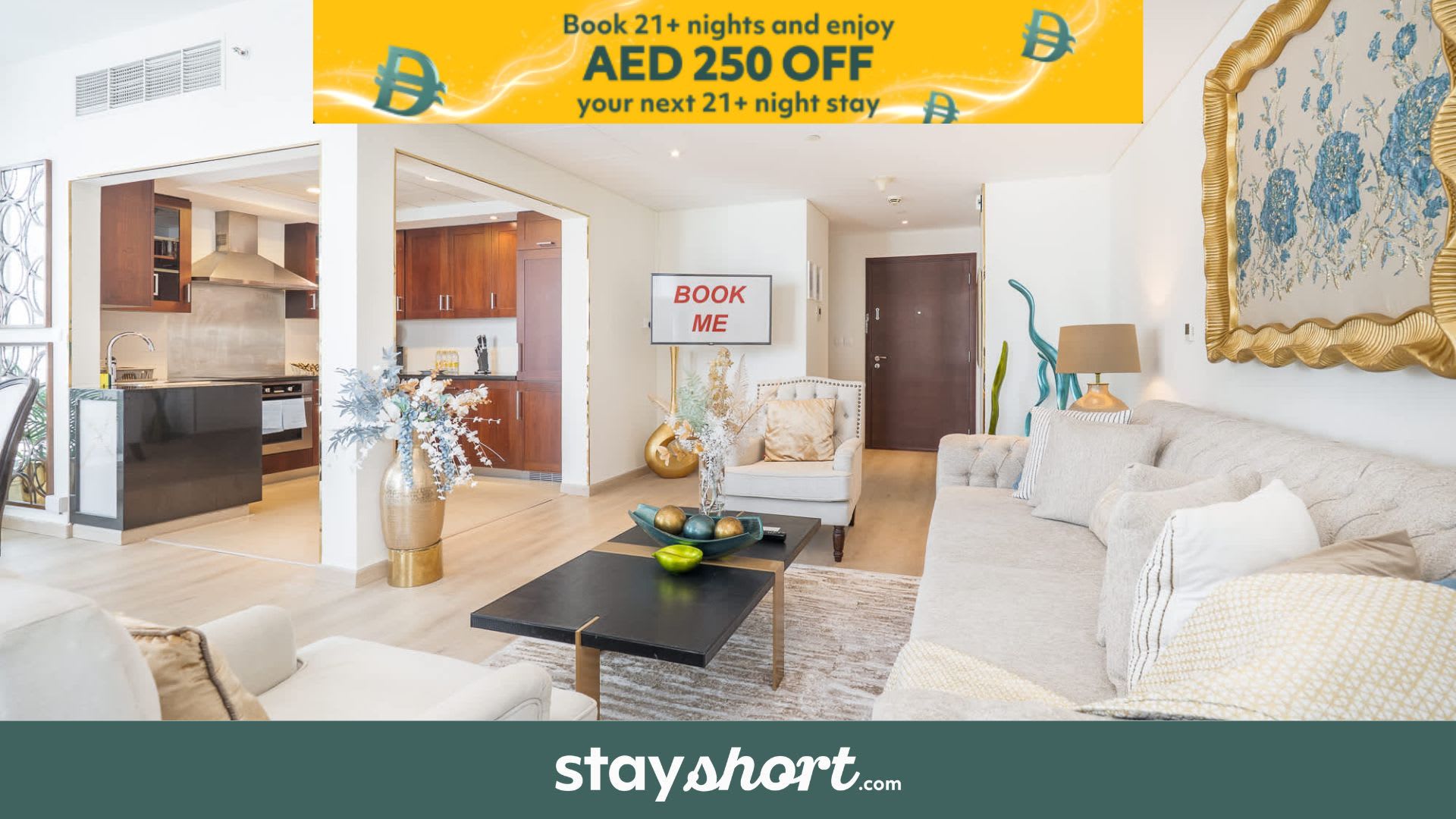 Free housekeeping visits during your stay - StayShort - Downtown Dubai sleeps 4 close to Burj Khalifa! — Downtown, Dubai — vacation rental