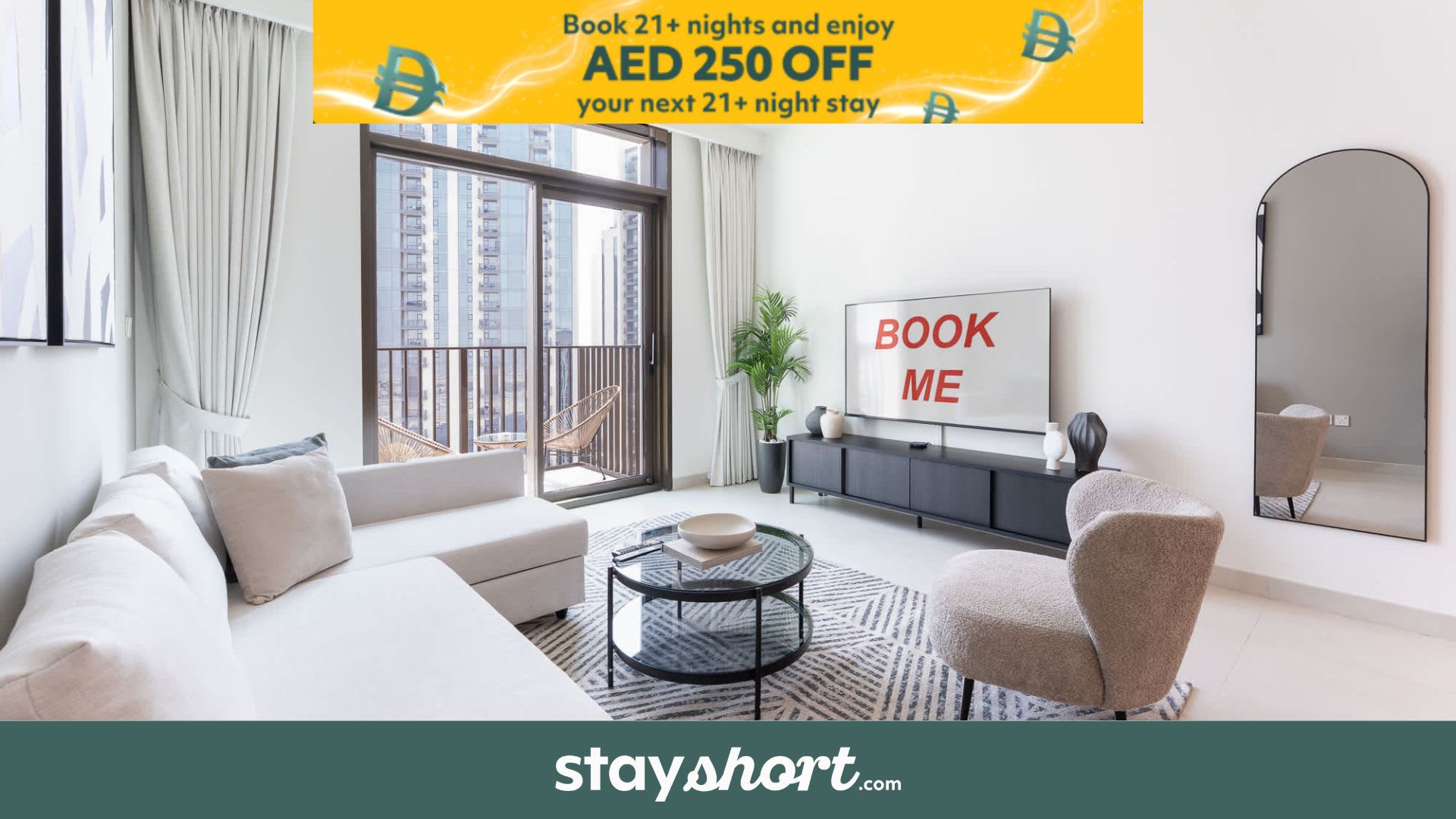 Free housekeeping visits during your stay - StayShort - Creek Harbour Sleeps 4 Perfect for Nature Lovers! — Creek Harbour, Dubai — vacation rental