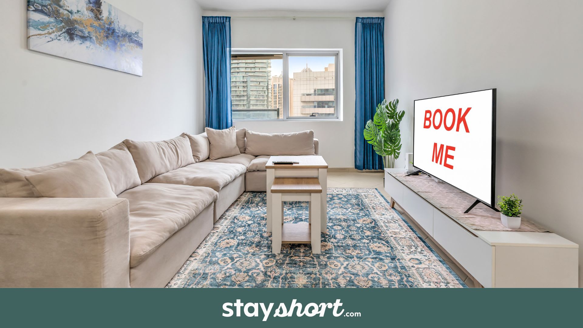 Free housekeeping visits during your stay - StayShort - Chic 1BR in Dubai Marina Sleeps 2 — Dubai Marina, Dubai — vacation rental
