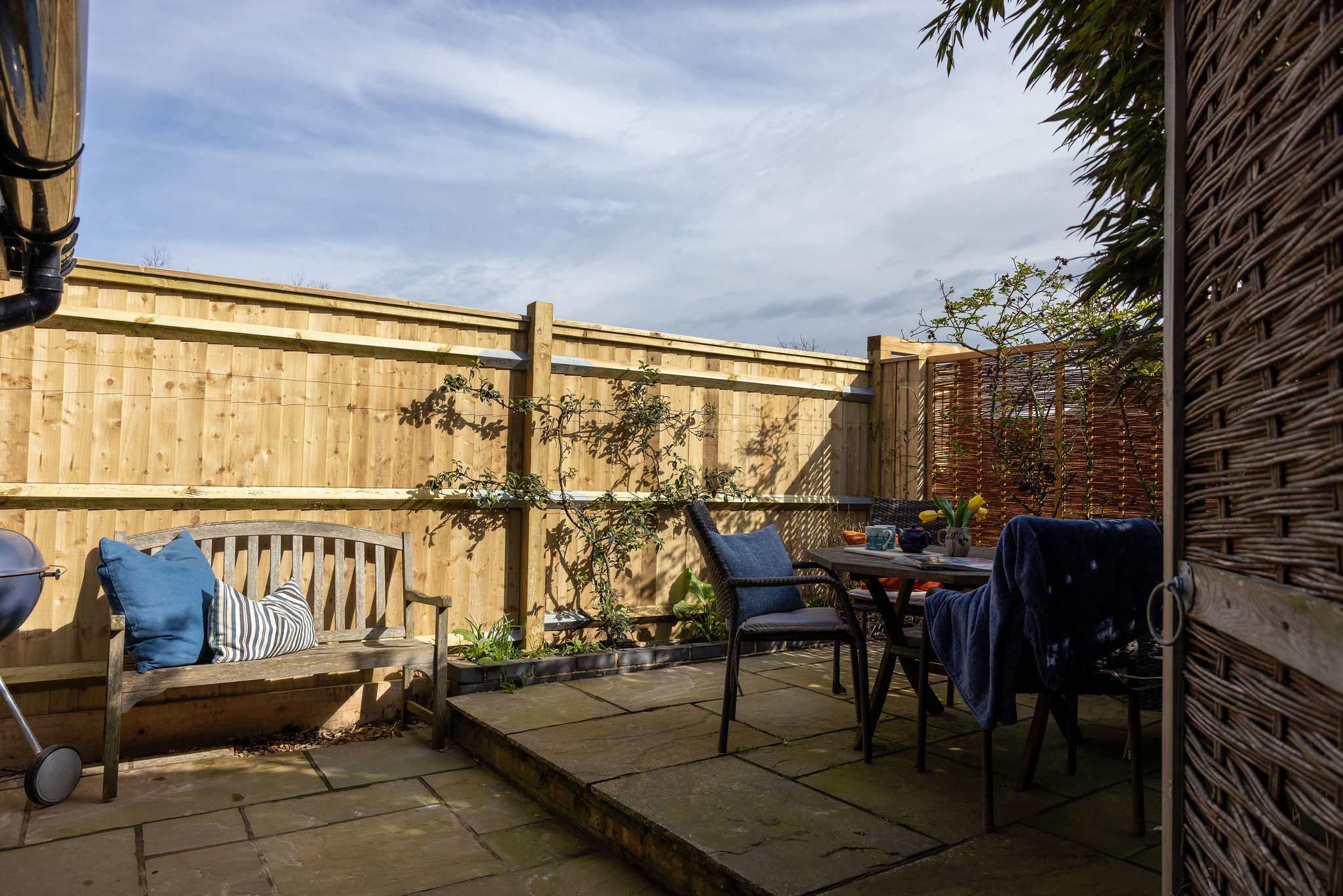 Step outside and soak up the coastal air