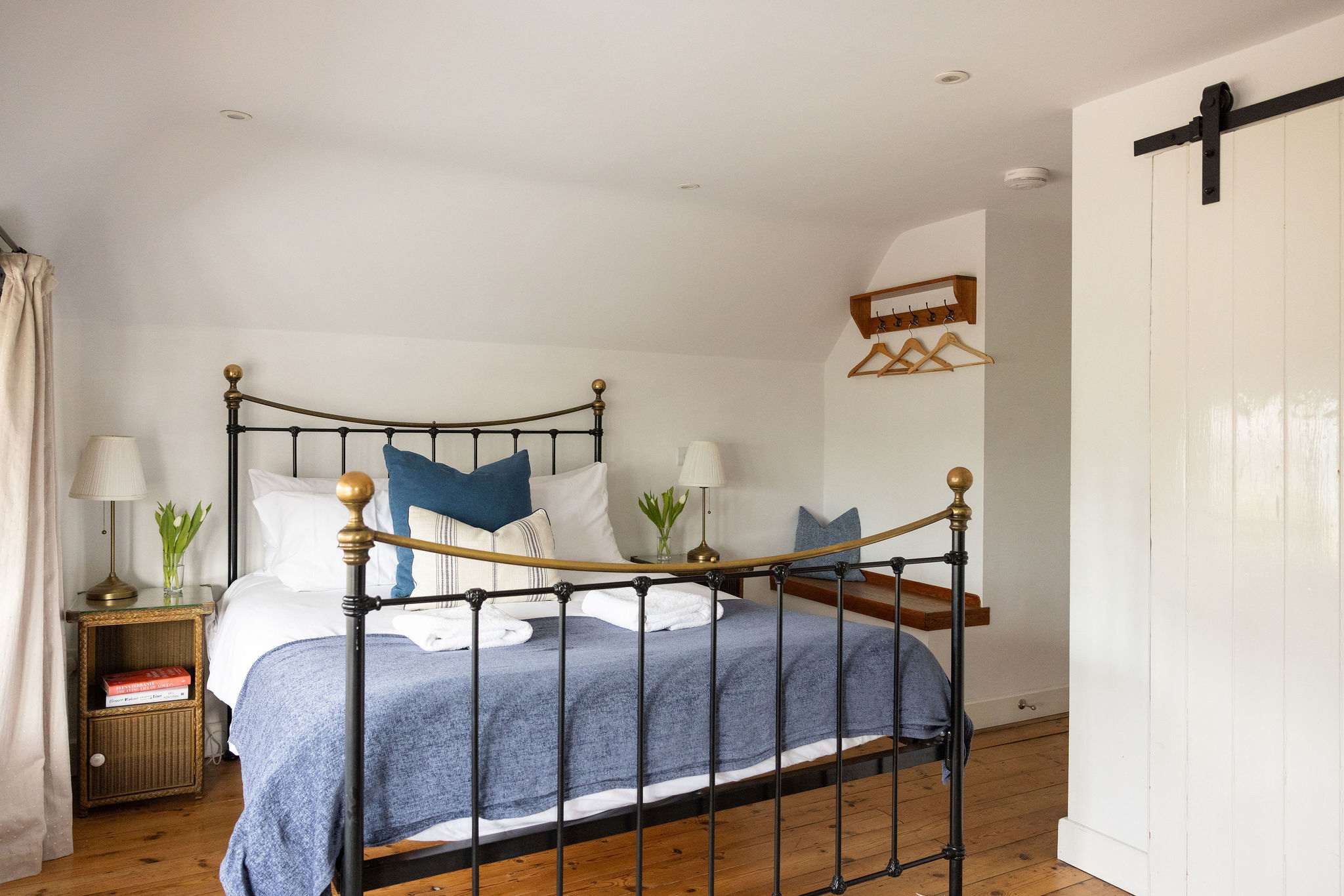 A calm and cosy bedroom designed for restful nights