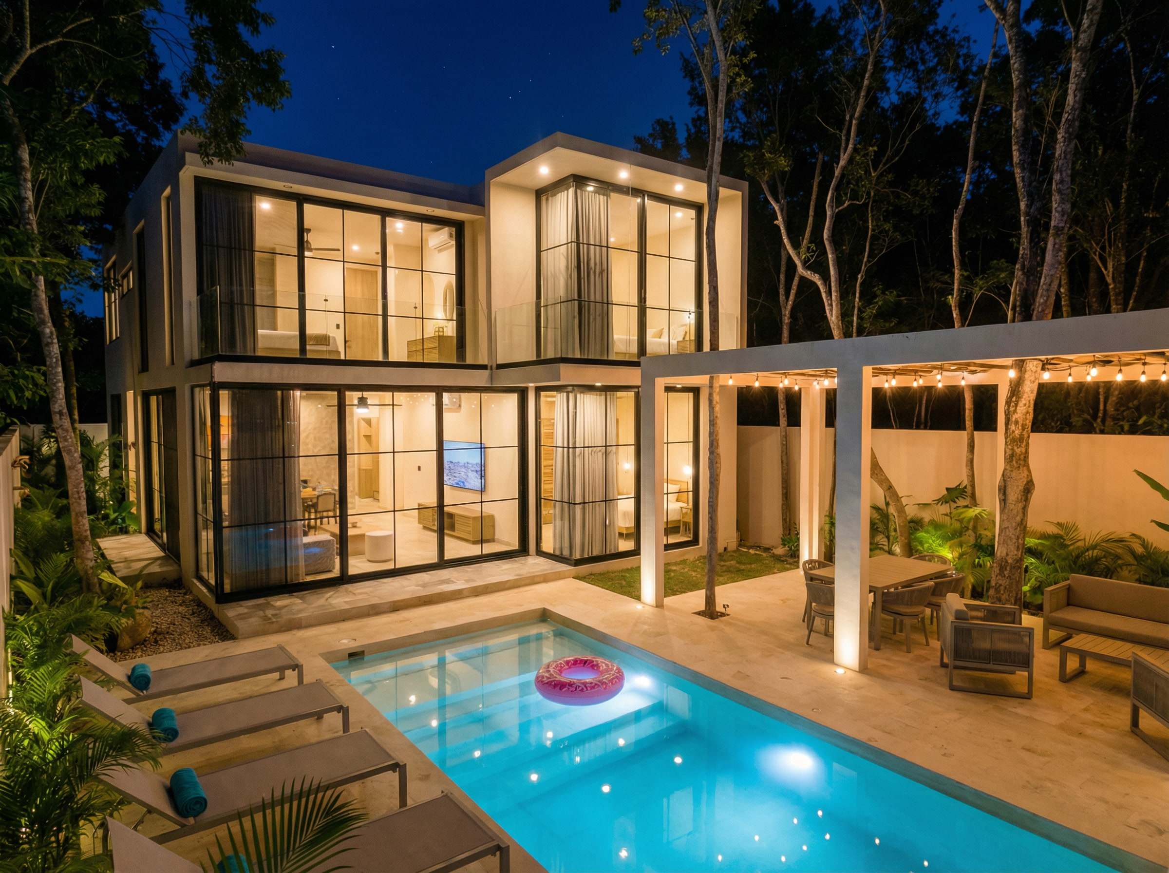 Casa Aguila: Minimalist Villa with Panoramic Pool — Tulum, Quintana Roo — vacation rental