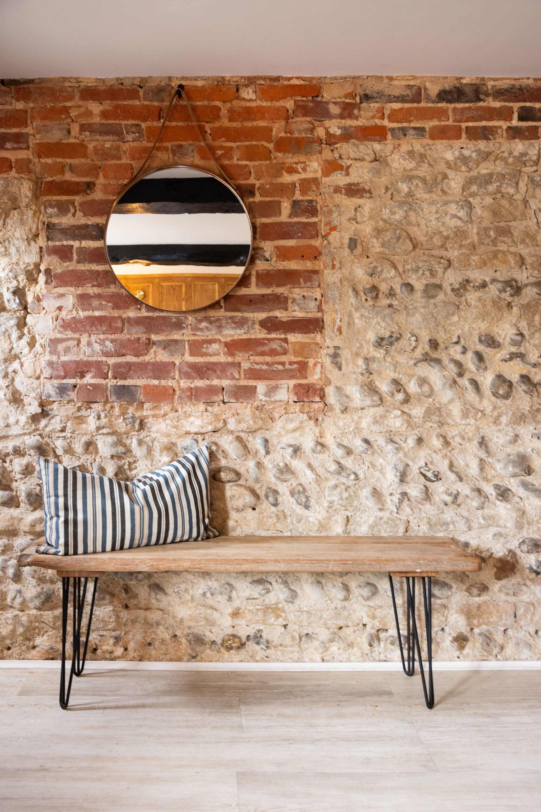 A warm and inviting space with original character features