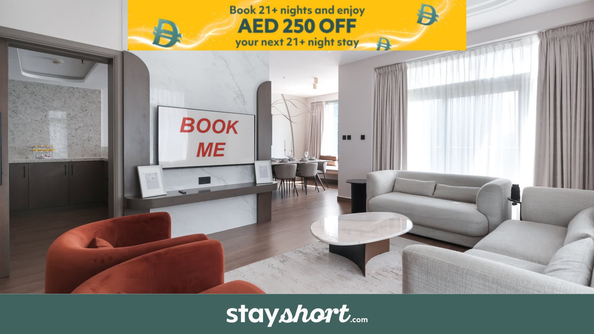 Free housekeeping visits during your stay - StayShort - Modern Apartment sleeps 4 close to Dubai Mall! — Downtown, Dubai — vacation rental