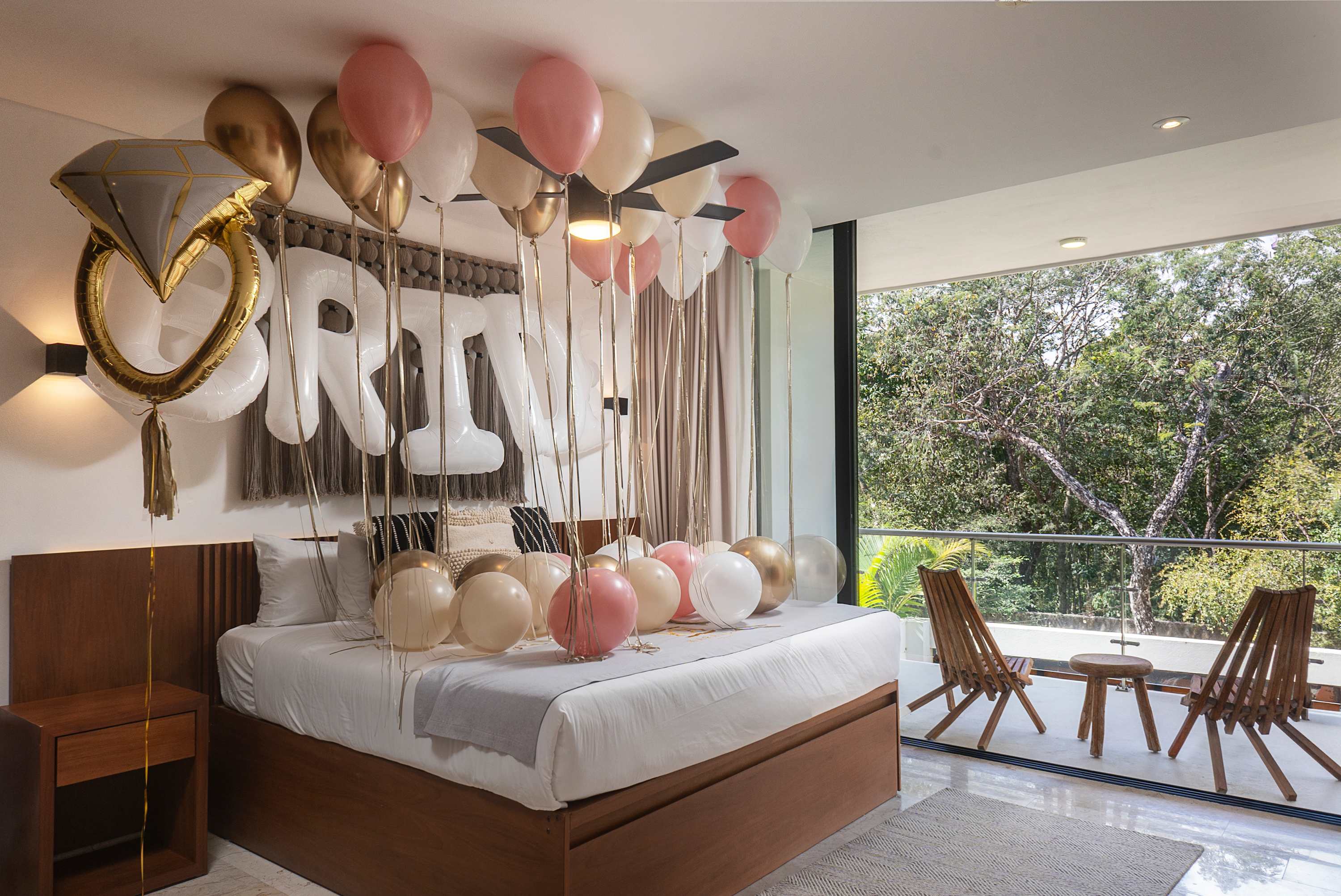 Make any occasion even more special—surprise your loved one with a beautifully curated decoration that will truly delight them--ask our concierge team for more details