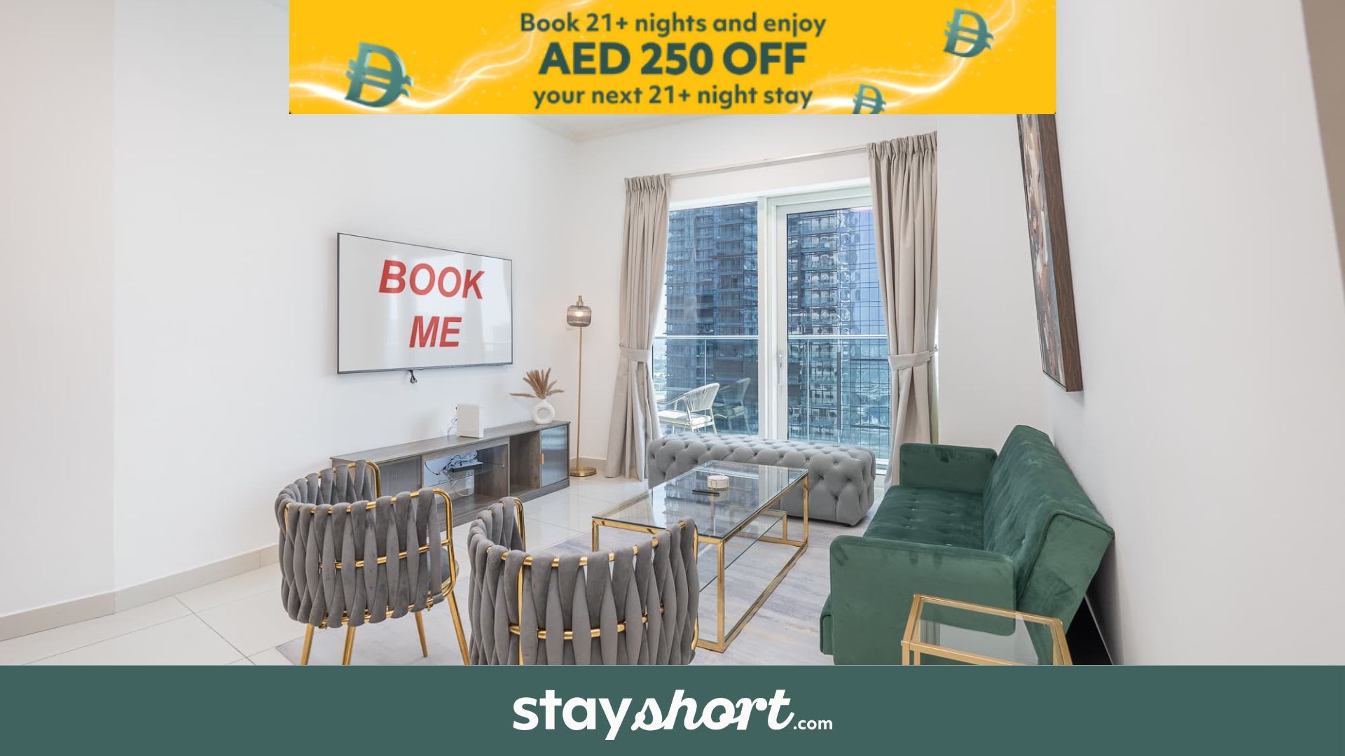 Free housekeeping visits during your stay - StayShort - Marina Views and a 3 Bedroom Apartment in Dubai Marina β Dubai Marina, Dubai β vacation rental